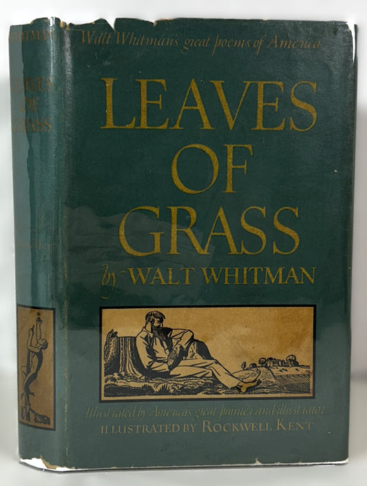 Heritage Press: Leaves of Grass by Walt Whitman c. 1950 Reprint