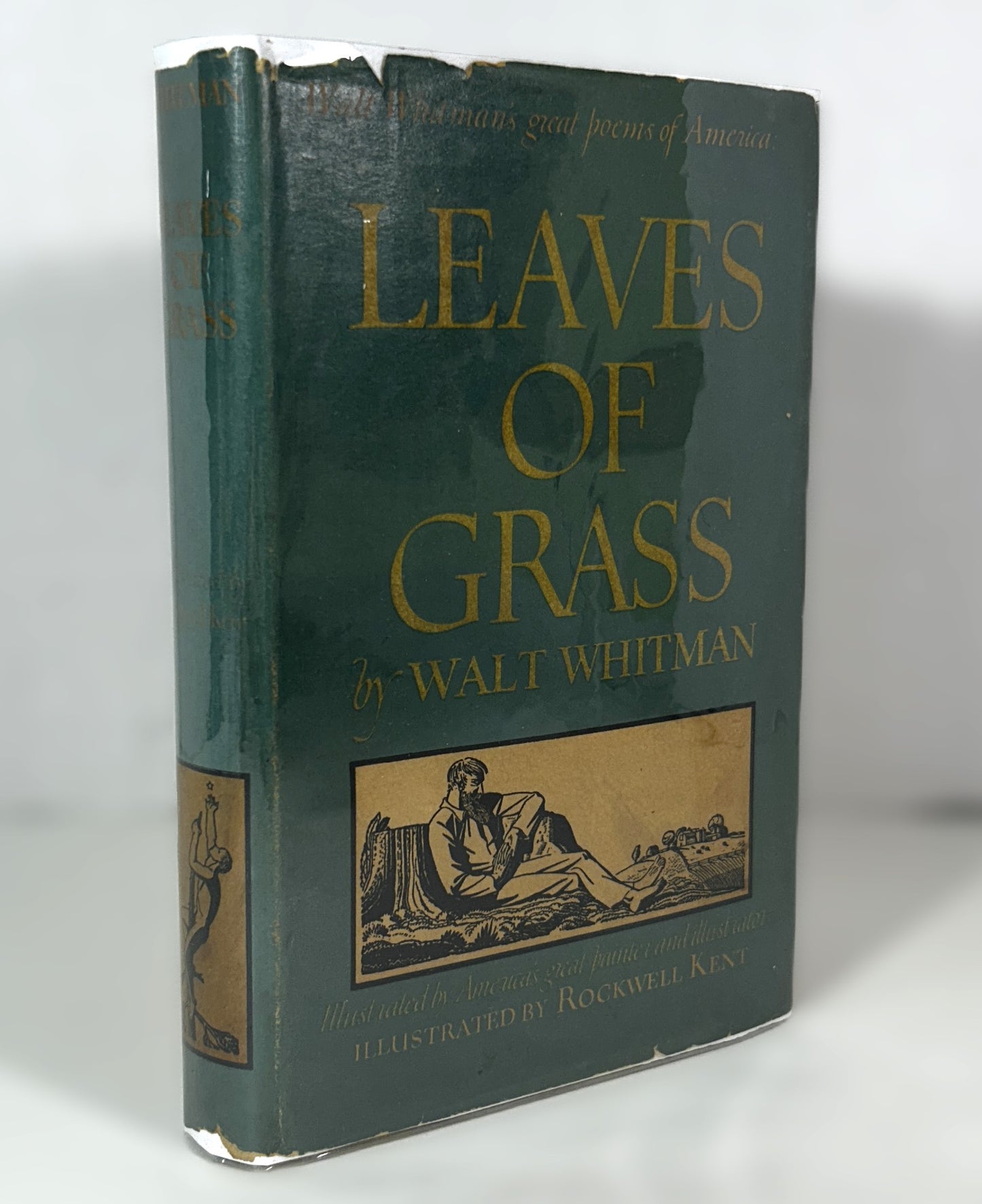 Heritage Press: Leaves of Grass by Walt Whitman c. 1950 Reprint