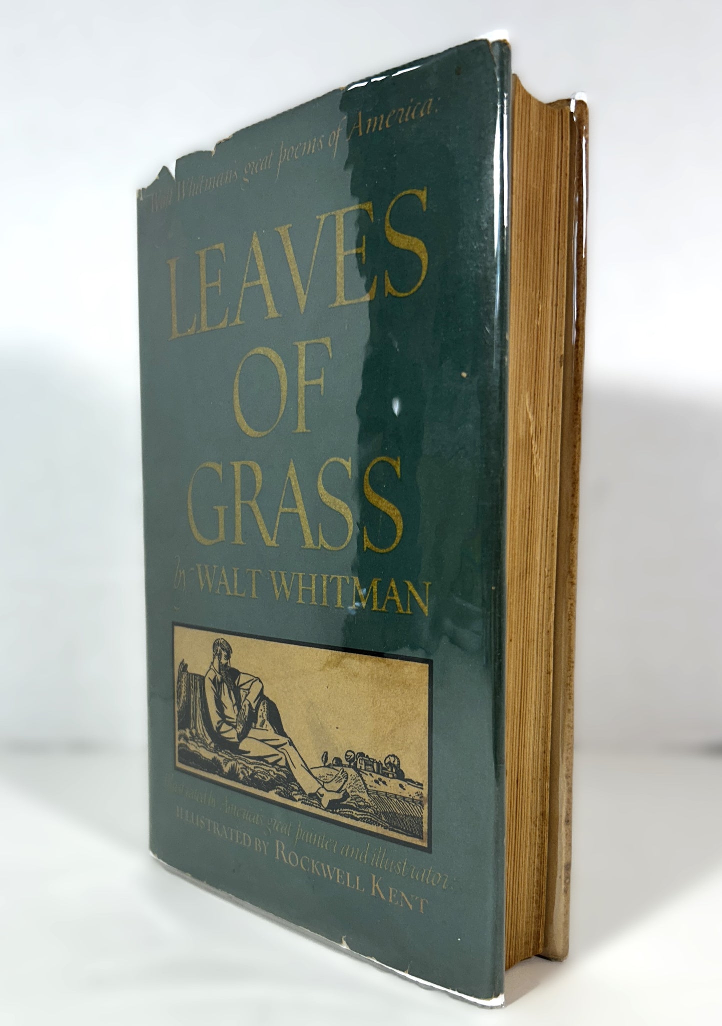 Heritage Press: Leaves of Grass by Walt Whitman c. 1950 Reprint