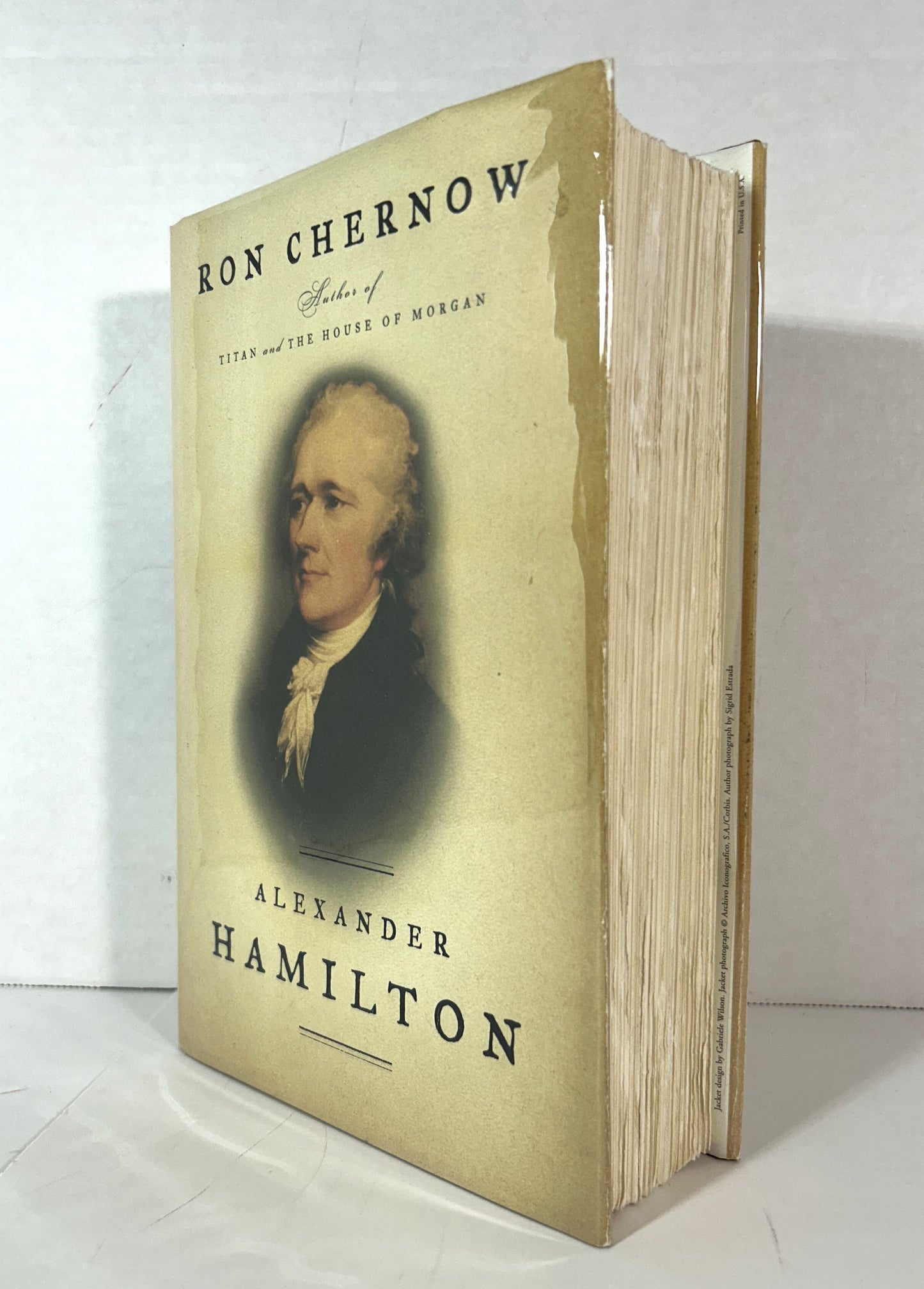 Alexander Hamilton by Ron Chernow 2004 SIGNED 1st Edition