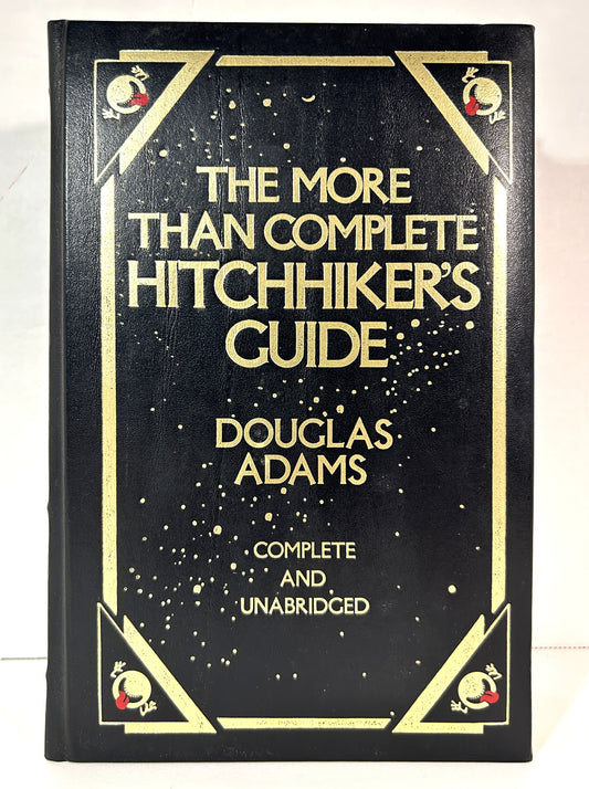 The More Than Complete Hitchhiker's Guide by Douglas Adams 1987 SIGNED