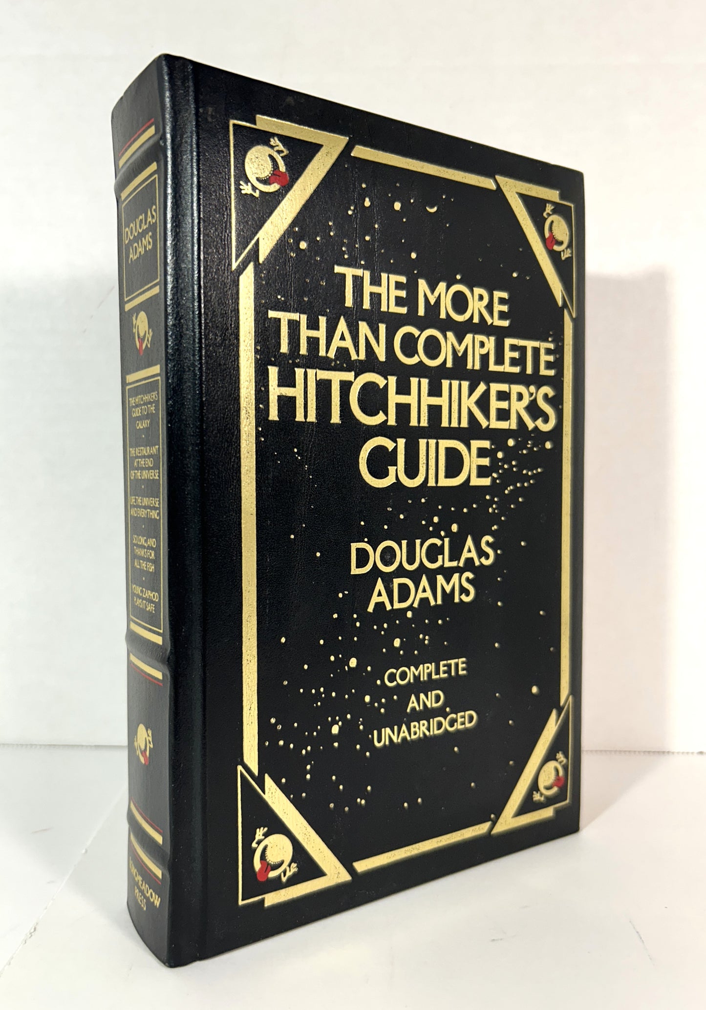 The More Than Complete Hitchhiker's Guide by Douglas Adams 1987 SIGNED