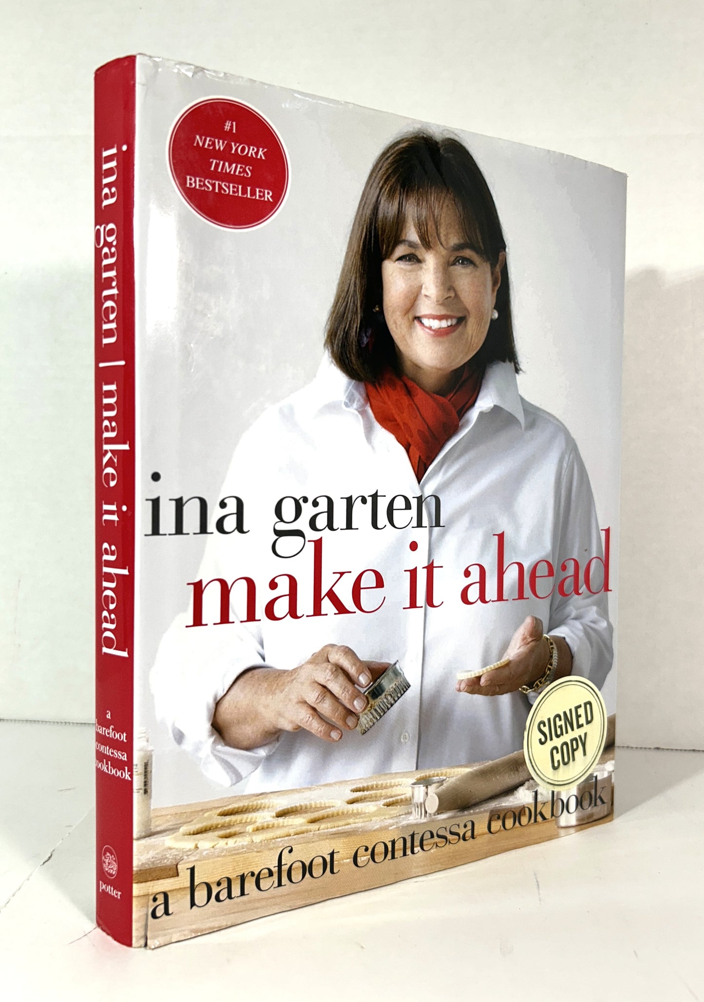 Make It Ahead: A Barefoot Contessa Cookbook by Ina Garten 2014 SIGNED
