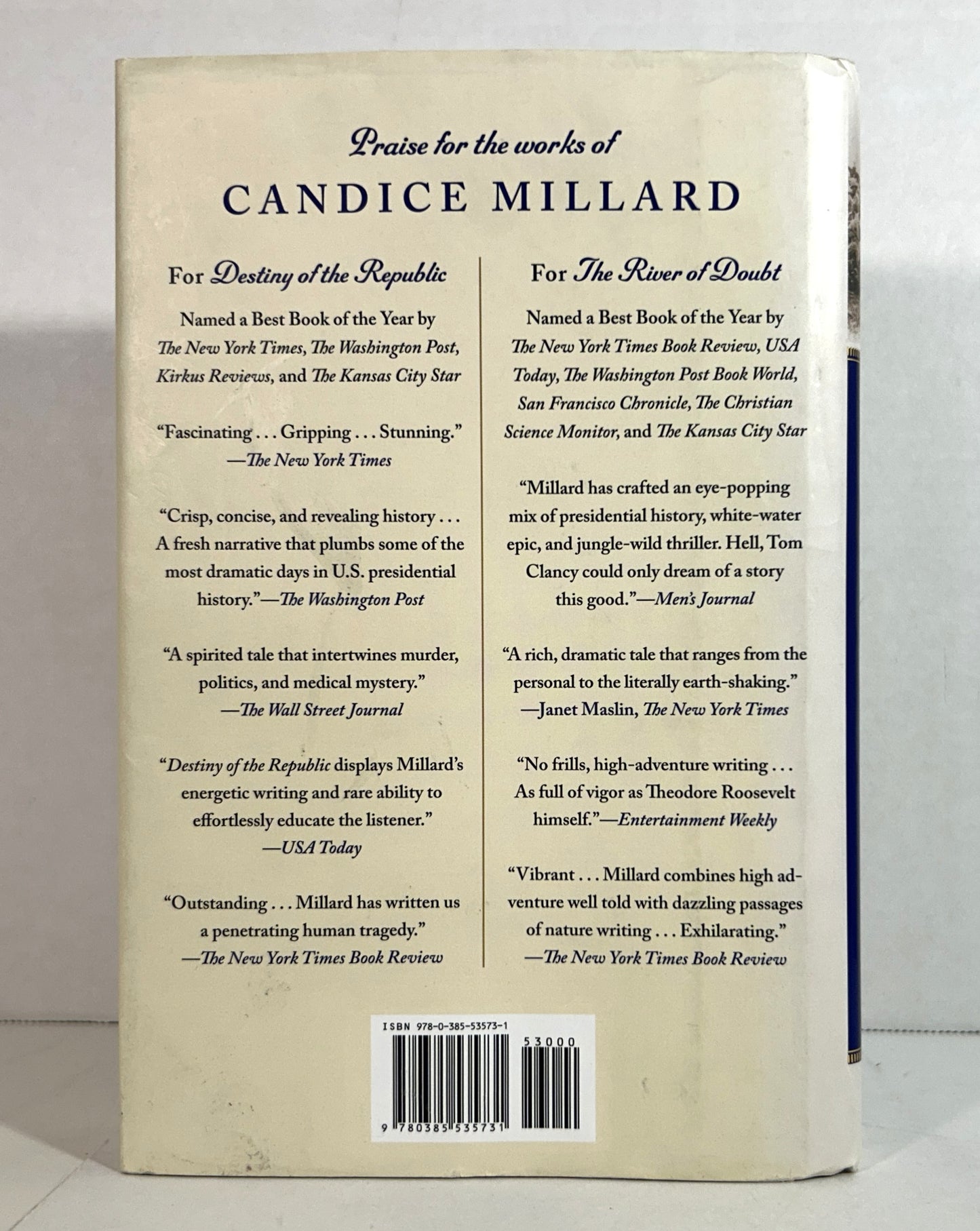 Hero of the Empire: Boer War, a Daring Escape & the Making of Winston Churchill by Candice Millard 2016 SIGNED 1st Edition