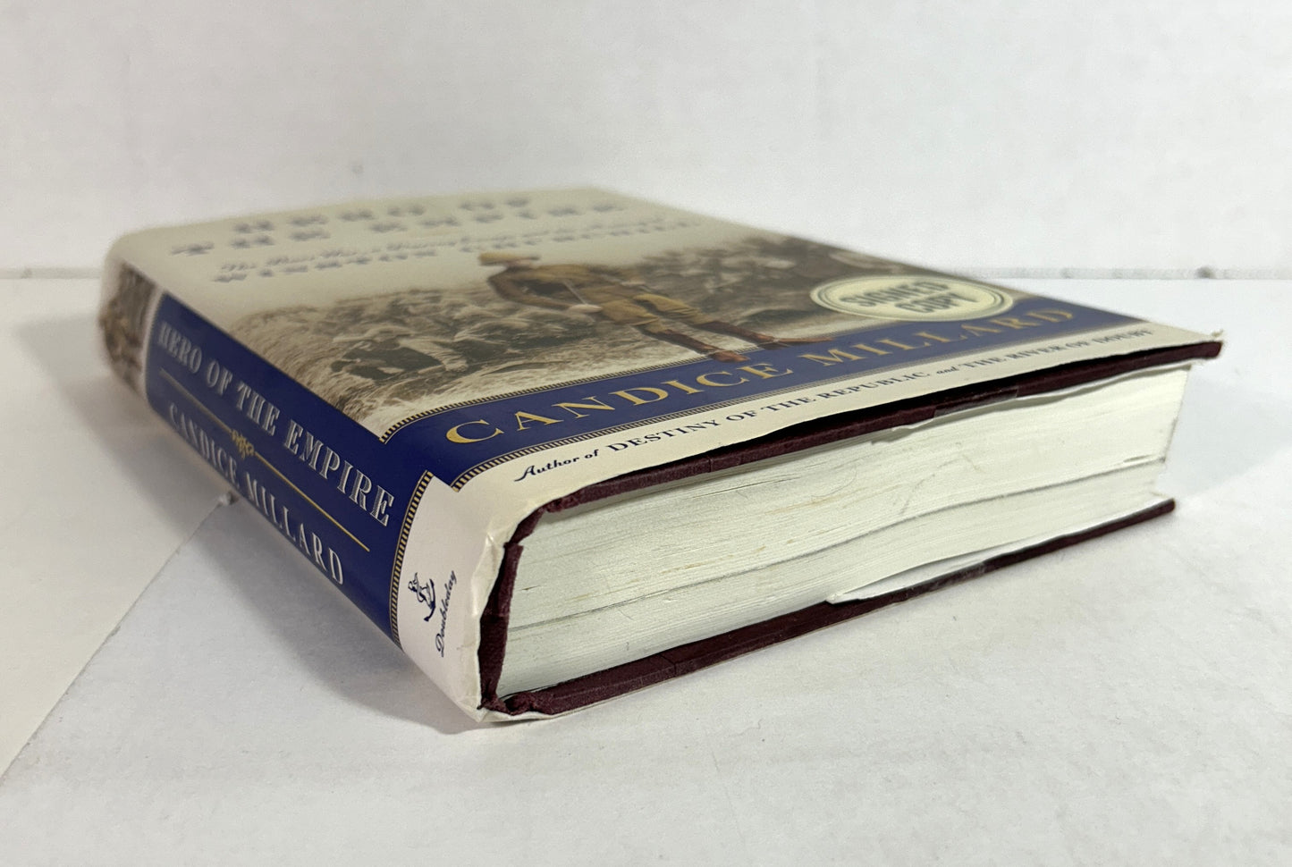 Hero of the Empire: Boer War, a Daring Escape & the Making of Winston Churchill by Candice Millard 2016 SIGNED 1st Edition