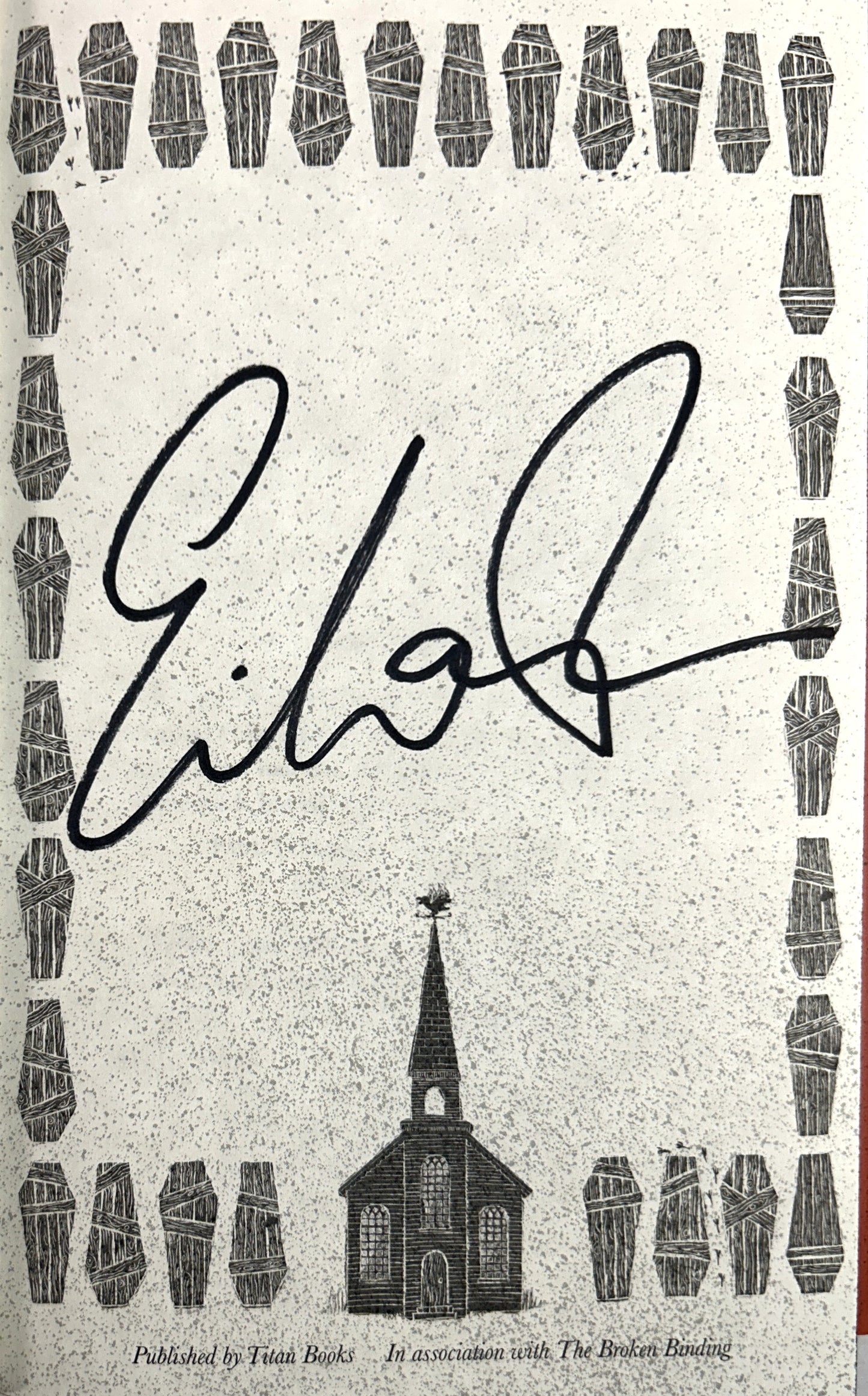 Burnt Sparrow: We Are Always Tender with Our Dead by Eric LaRocca 2025 SIGNED 1st Broken Binding Ed SPRAYED EDGES