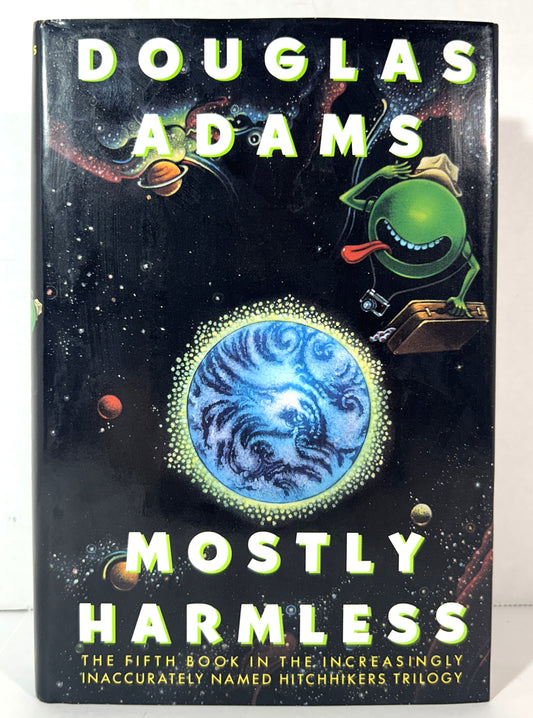 Mostly Harmless by Douglas Adams 1992 SIGNED + INSCRIBED 1st Edition