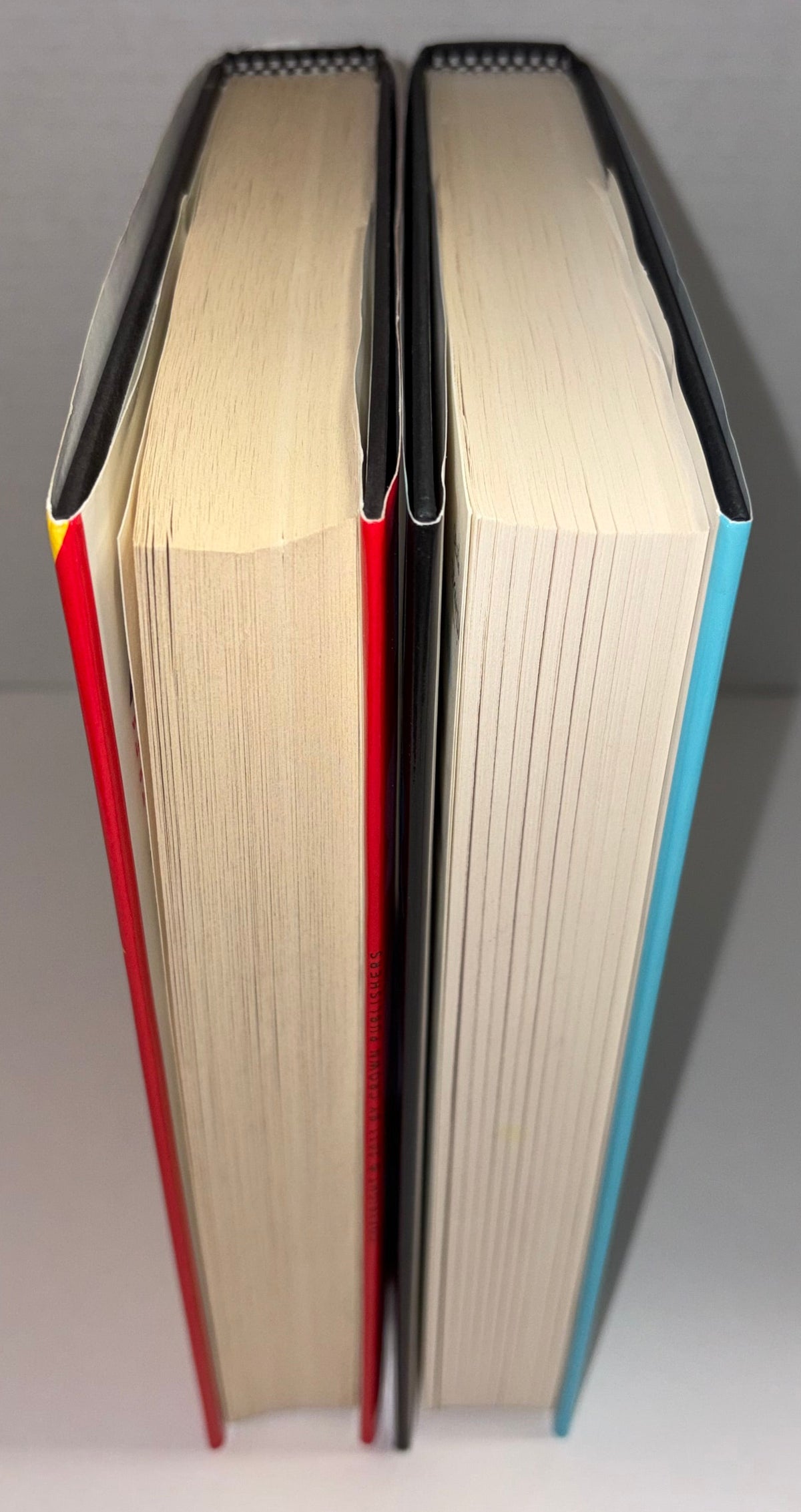 head and fore-edge 
