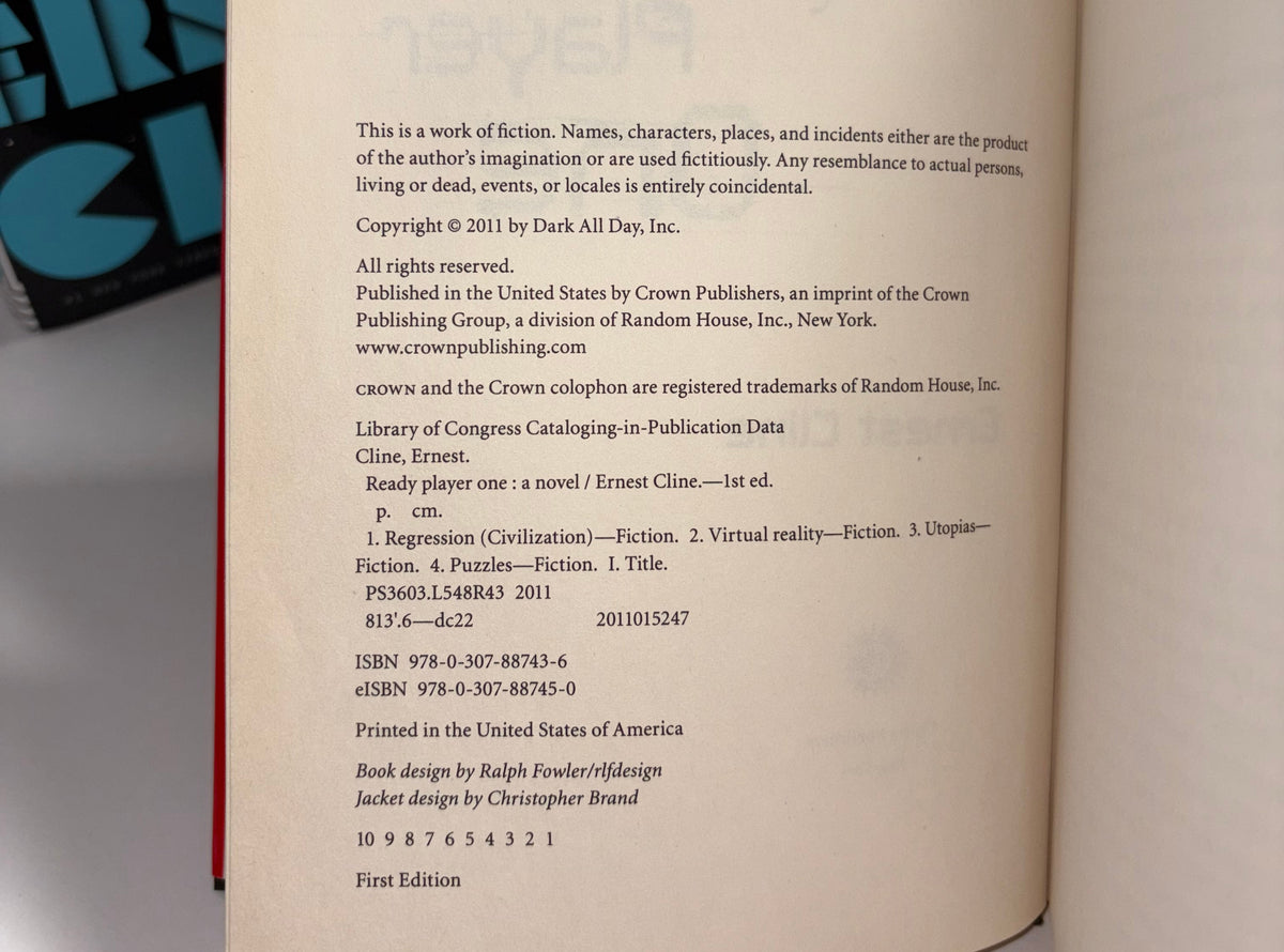 vol 1 copyright page