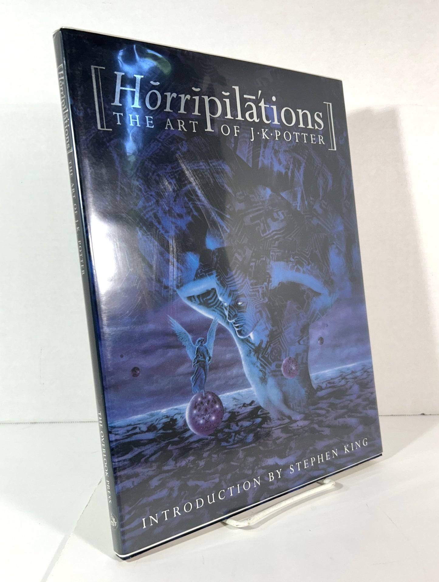 Horripilations: The Art of JK Potter w/ Intro by Stephen King 1995 SIGNED