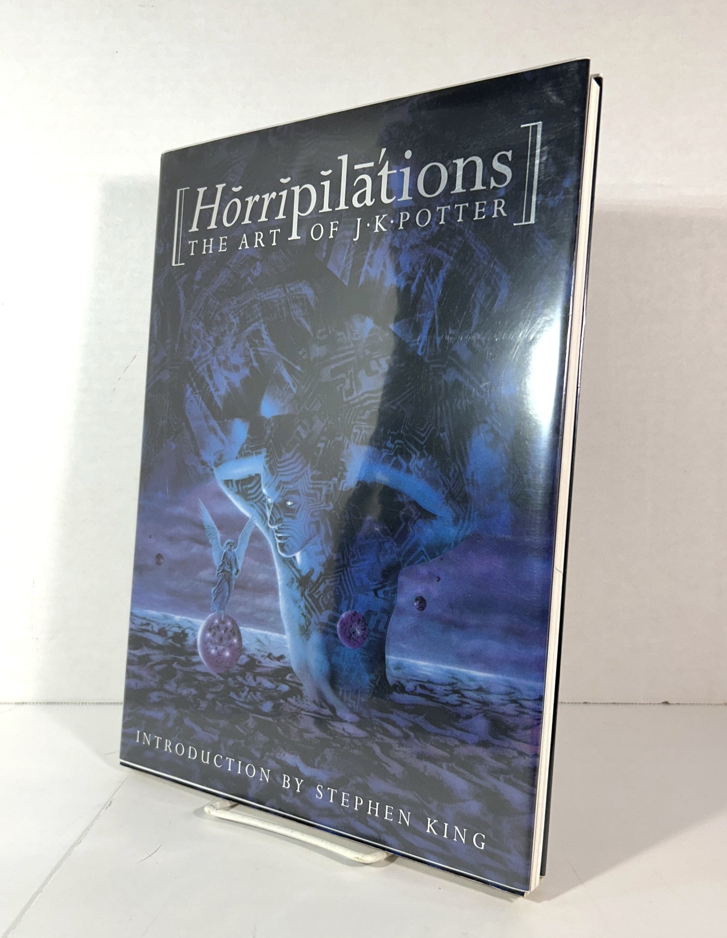 Horripilations: The Art of JK Potter w/ Intro by Stephen King 1995 SIGNED