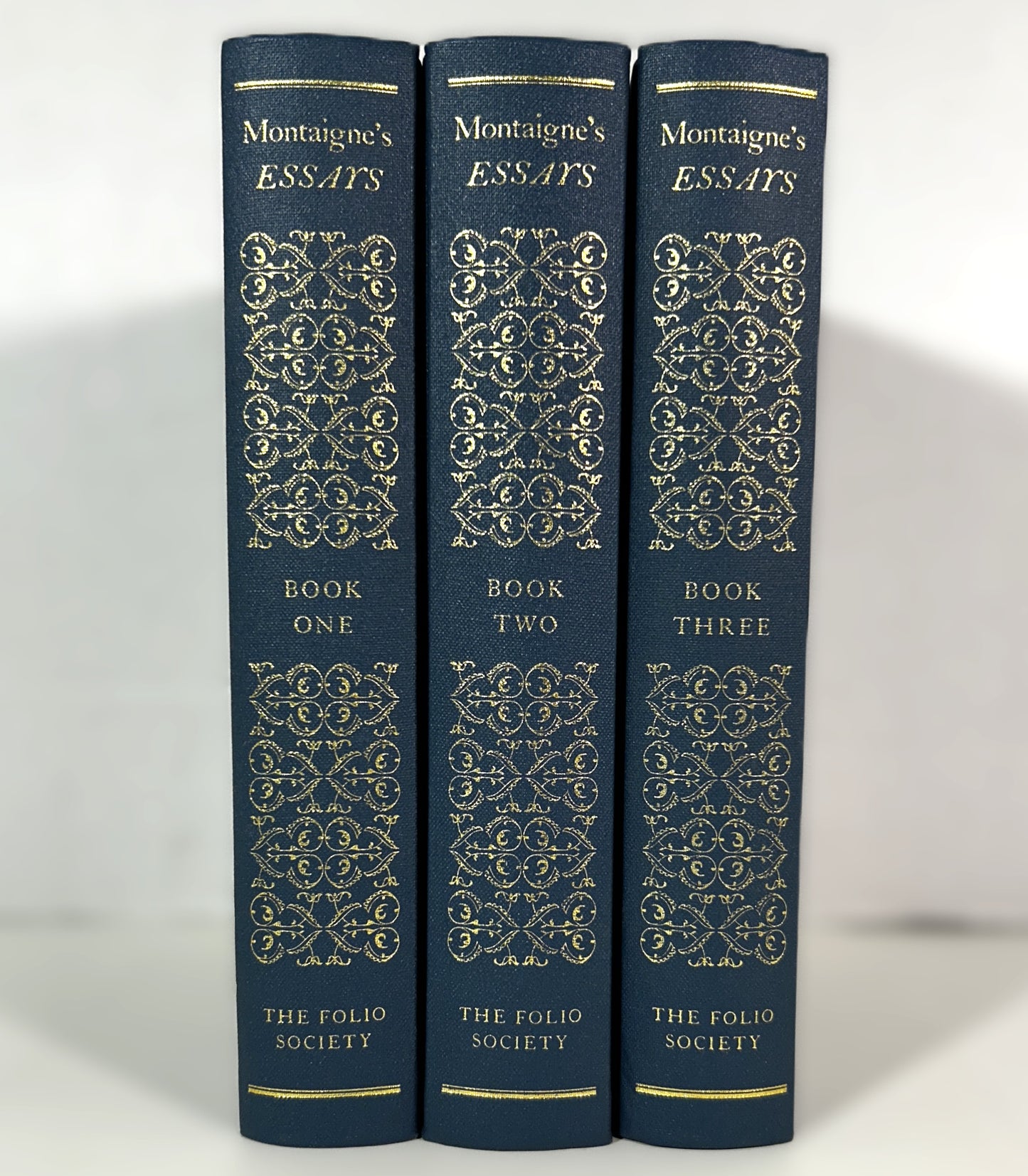 Folio Society: Set of 3 Montaigne's Essays translated by John Florio 2006