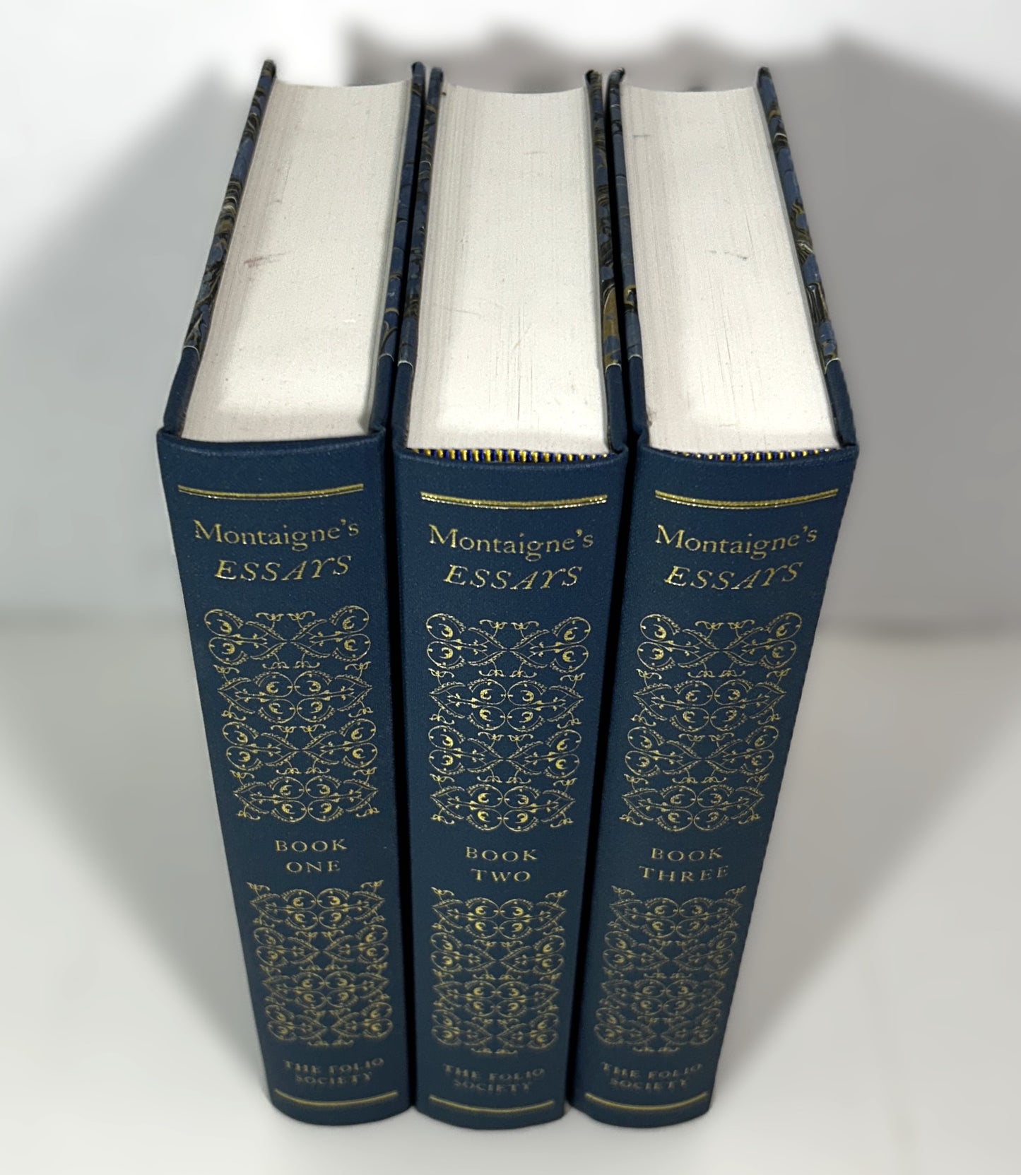 Folio Society: Set of 3 Montaigne's Essays translated by John Florio 2006