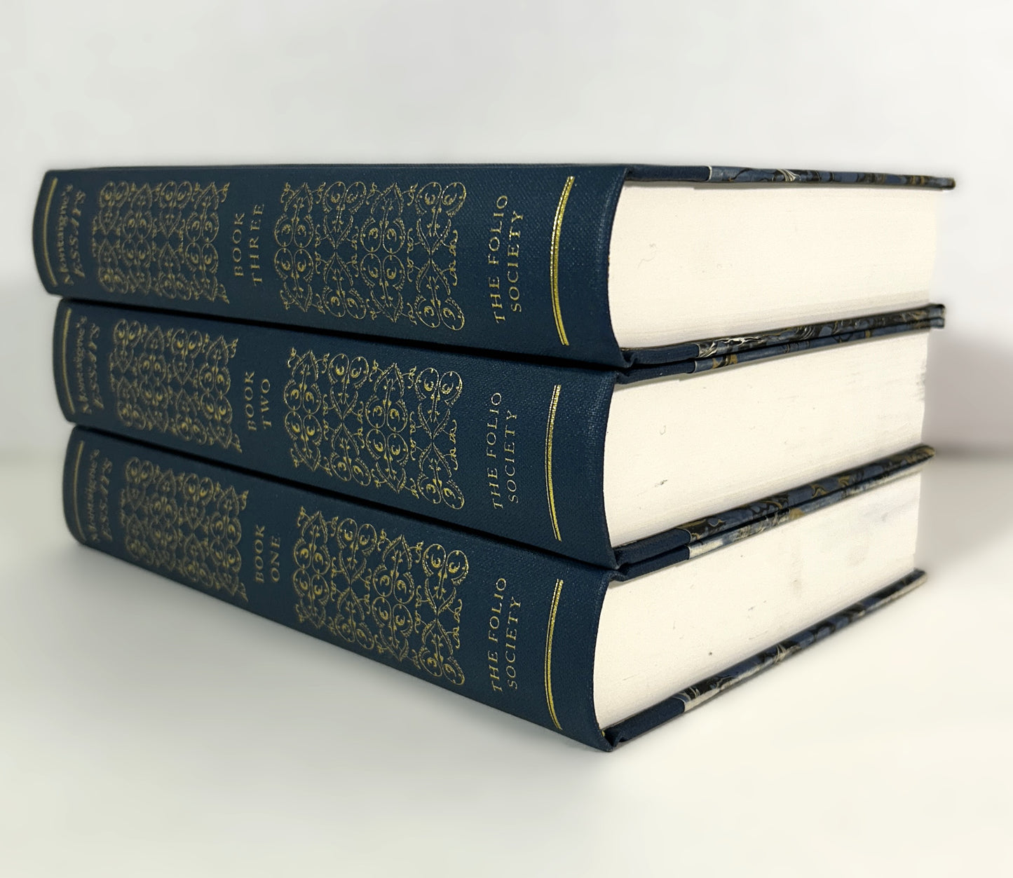 Folio Society: Set of 3 Montaigne's Essays translated by John Florio 2006