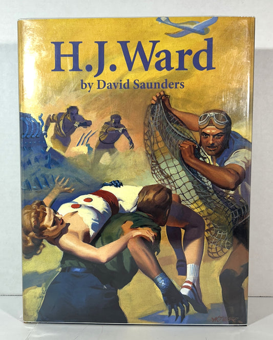 H.J. Ward by David Saunders 2010 w/ SIGNED LETTER