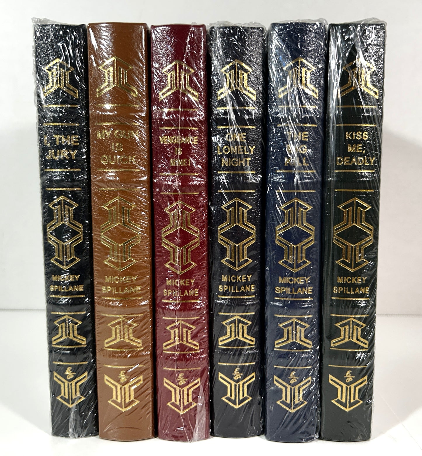 Easton Press: Set of 6 Mike Hammer Series by Mickey Spillane SEALED
