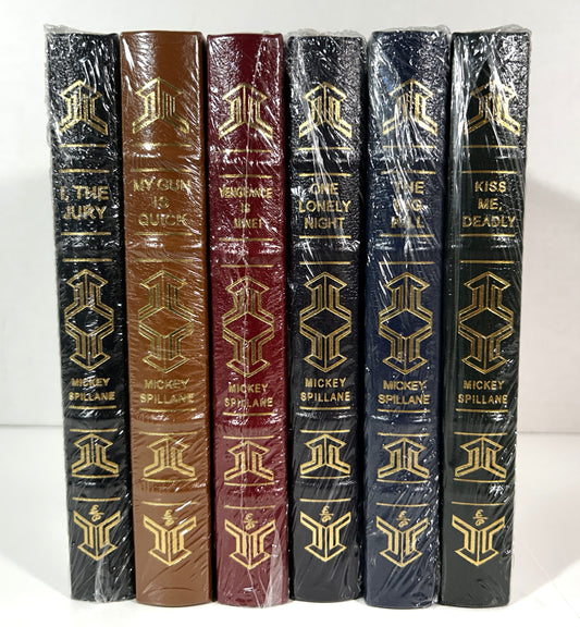 Easton Press: Set of 6 Mike Hammer Series by Mickey Spillane SEALED
