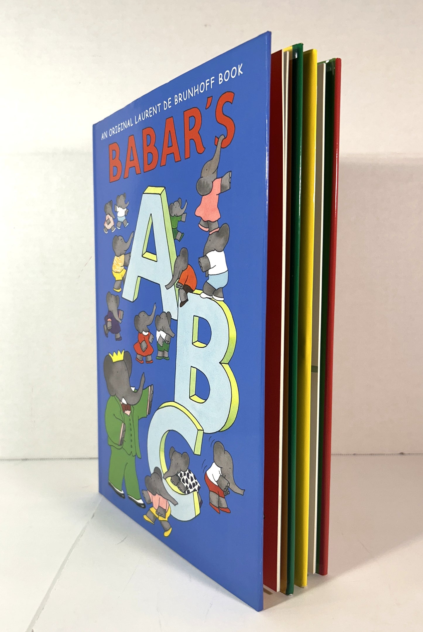 Set of 2 Babar by Laurent de Brunhoff 2001-2003 SIGNED
