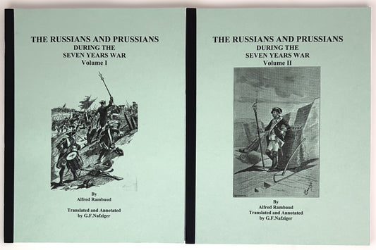 Set of 2 The Russians and Prussians During the Seven Years War by GF Nafziger 2013