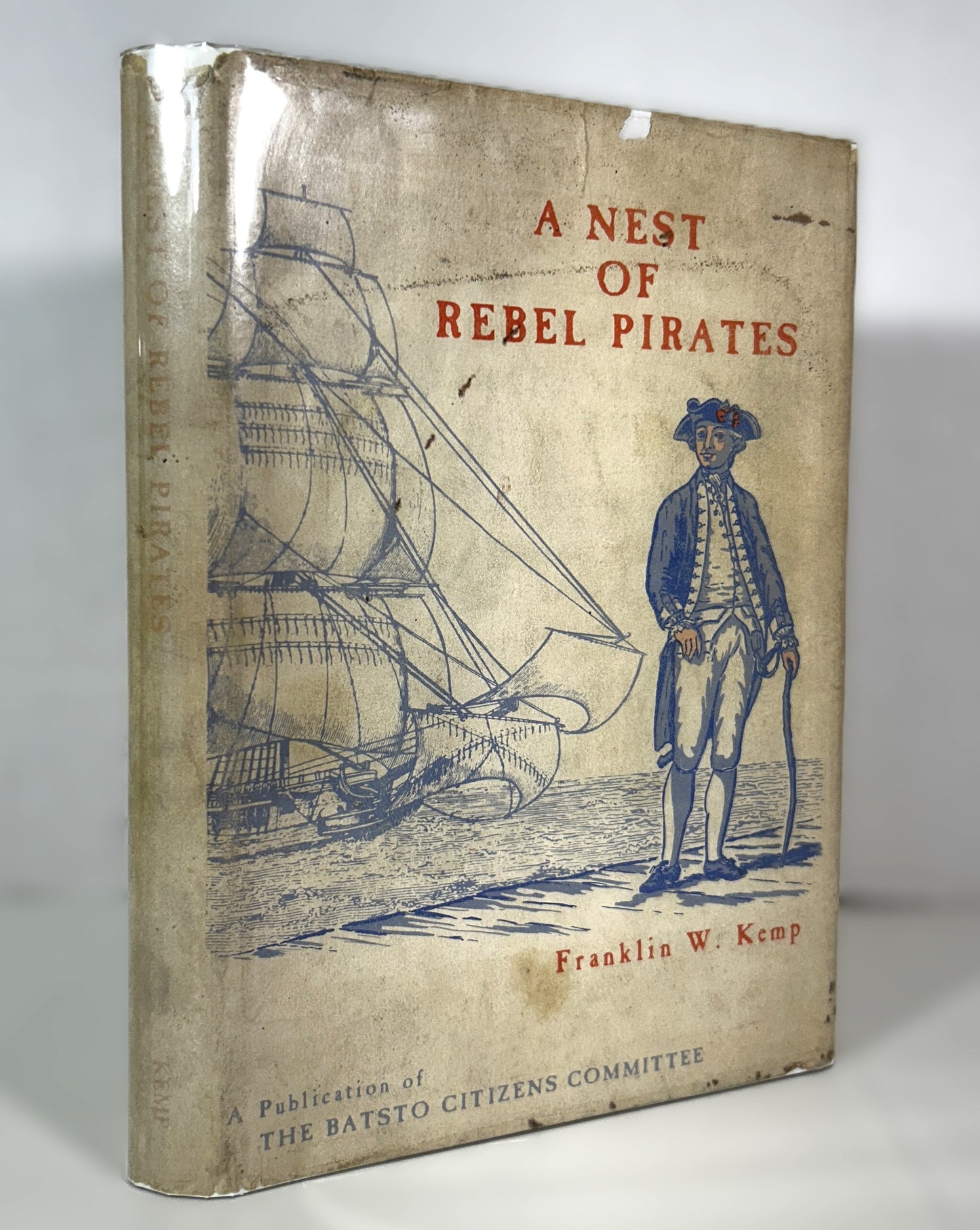 A Nest of Rebel Pirates by Franklin W. Kemp 1966 1st Edition #339