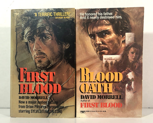 First Blood + Blood Oath by David Morrell 1982-1990