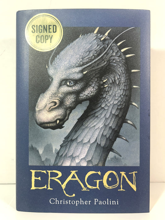 Eragon (Inheritance Cycle #1) by Cristopher Paolini 2003 SIGNED 1st Edition