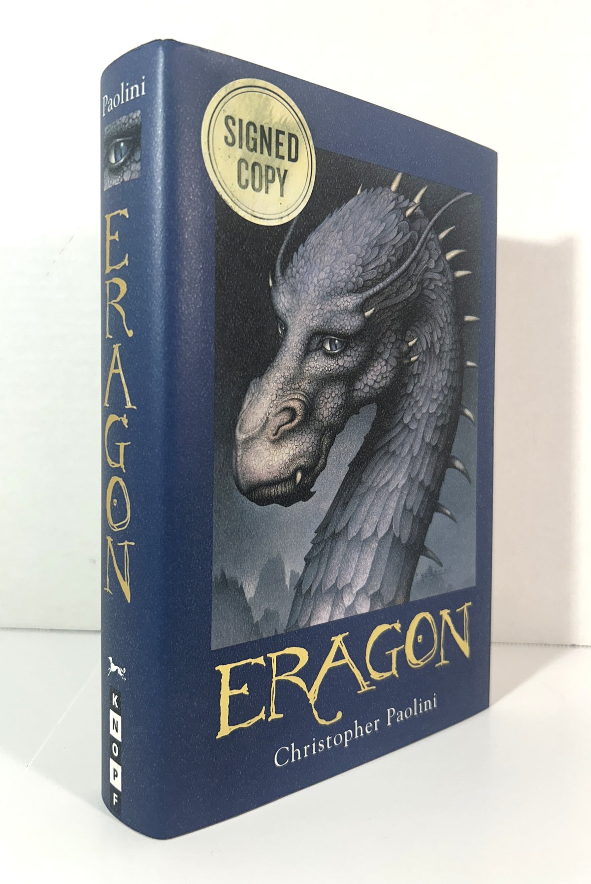 Eragon (Inheritance Cycle #1) by Cristopher Paolini 2003 SIGNED 1st Edition