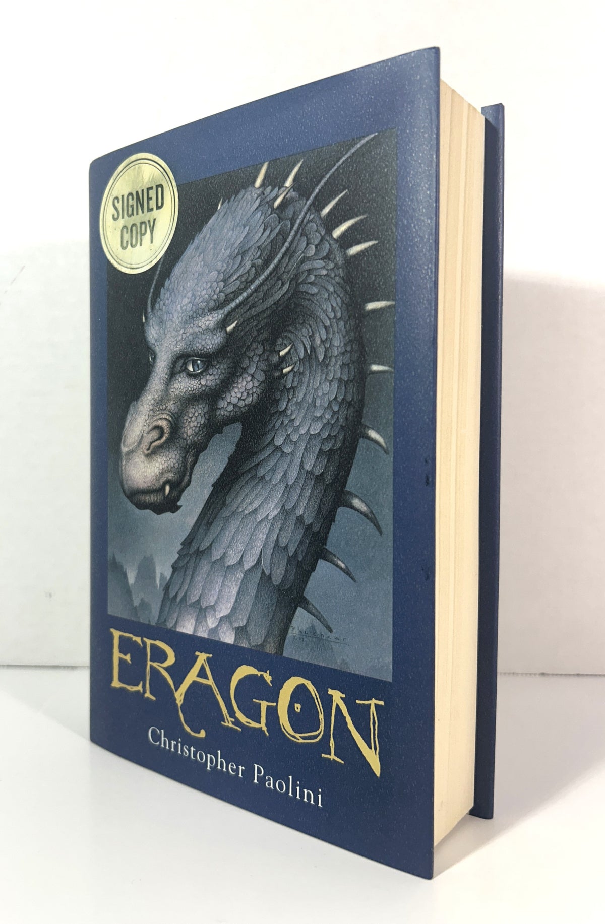 Eragon (Inheritance Cycle #1) by Cristopher Paolini 2003 SIGNED 1st Edition
