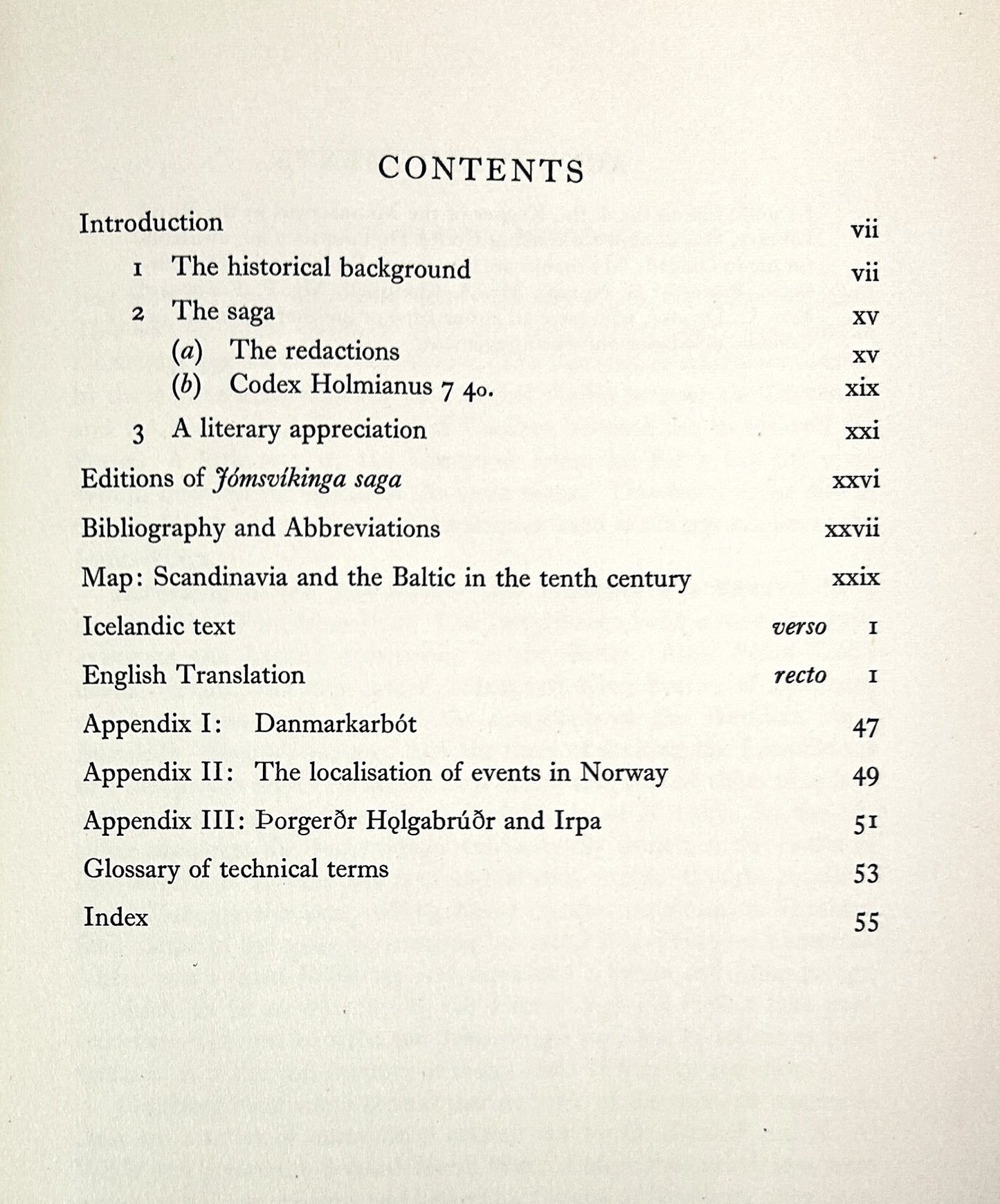 The Saga of the Jomsvikings by NF Blake 1962