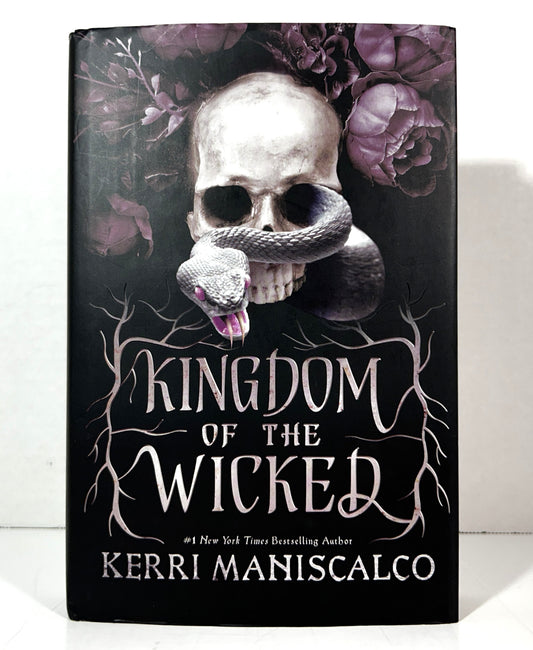 Kingdom of the Wicked (Kingdom of the Wicked #1) by Kerri Maniscalco 2020 SIGNED Fairyloot Exclusive
