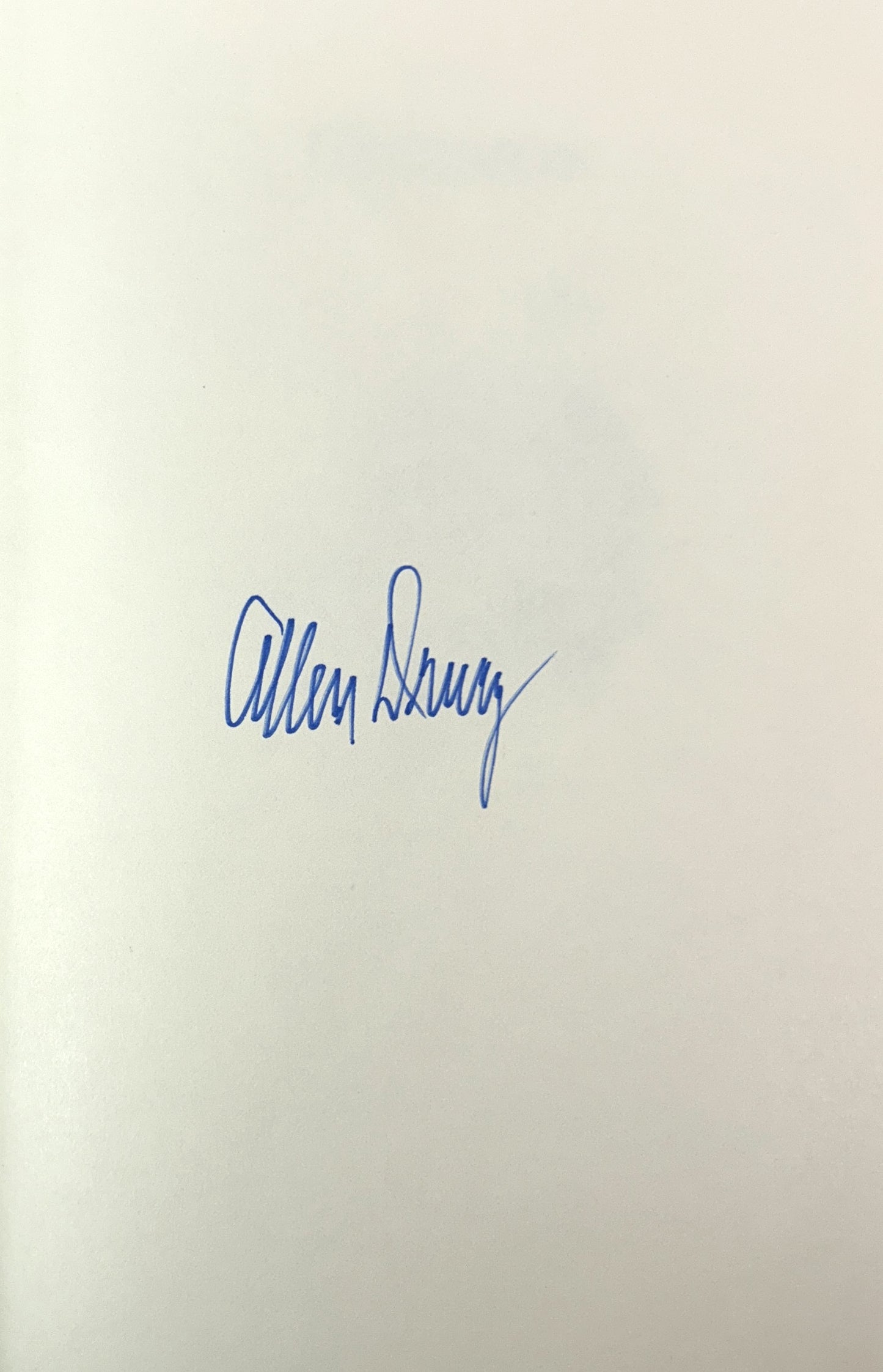 Franklin Library: Decision by Allen Drury 1983 SIGNED 1st Edition