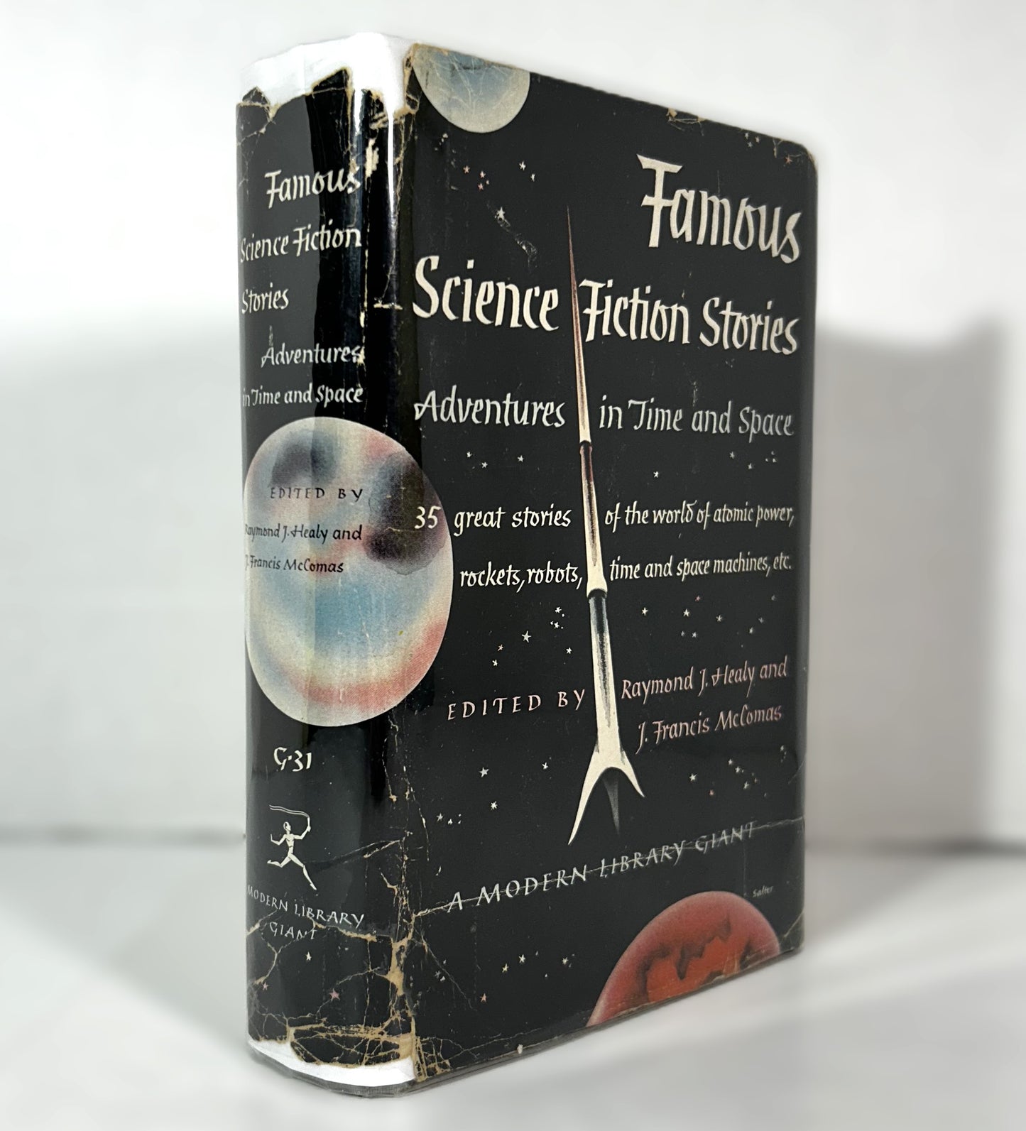 Famous Science Fiction Stories edited by Raymond Healey 1957 Vintage