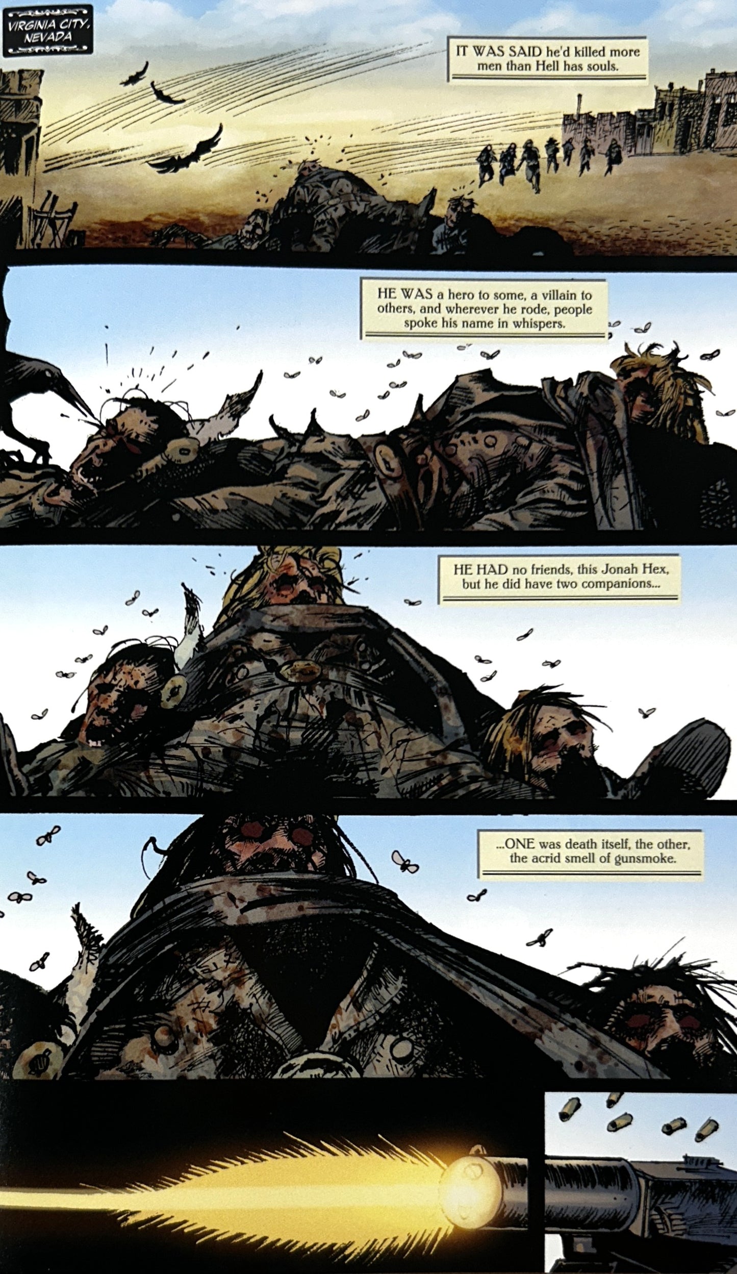 Jonah Hex: No Way Back by Justin Gray 2010