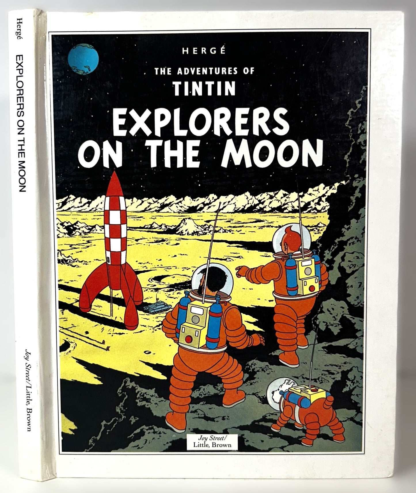 The Adventures of Tintin:L Explorers on the Moon by Herge 1992 1st Edition Pop-Up Book