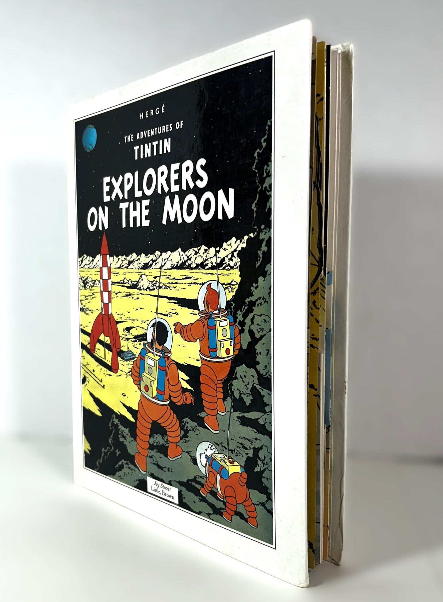 The Adventures of Tintin:L Explorers on the Moon by Herge 1992 1st Edition Pop-Up Book