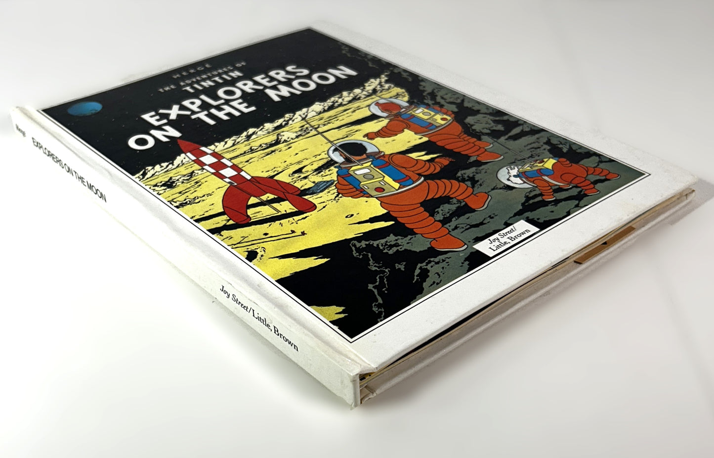 The Adventures of Tintin:L Explorers on the Moon by Herge 1992 1st Edition Pop-Up Book