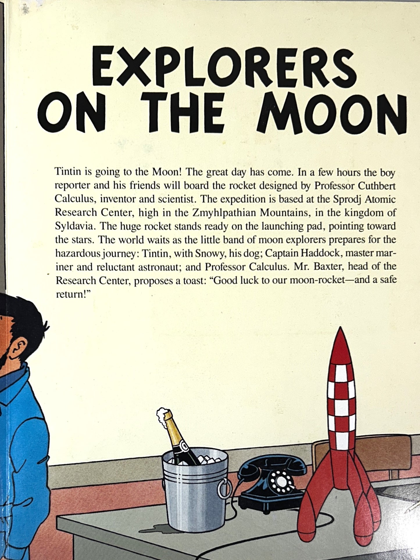 The Adventures of Tintin:L Explorers on the Moon by Herge 1992 1st Edition Pop-Up Book