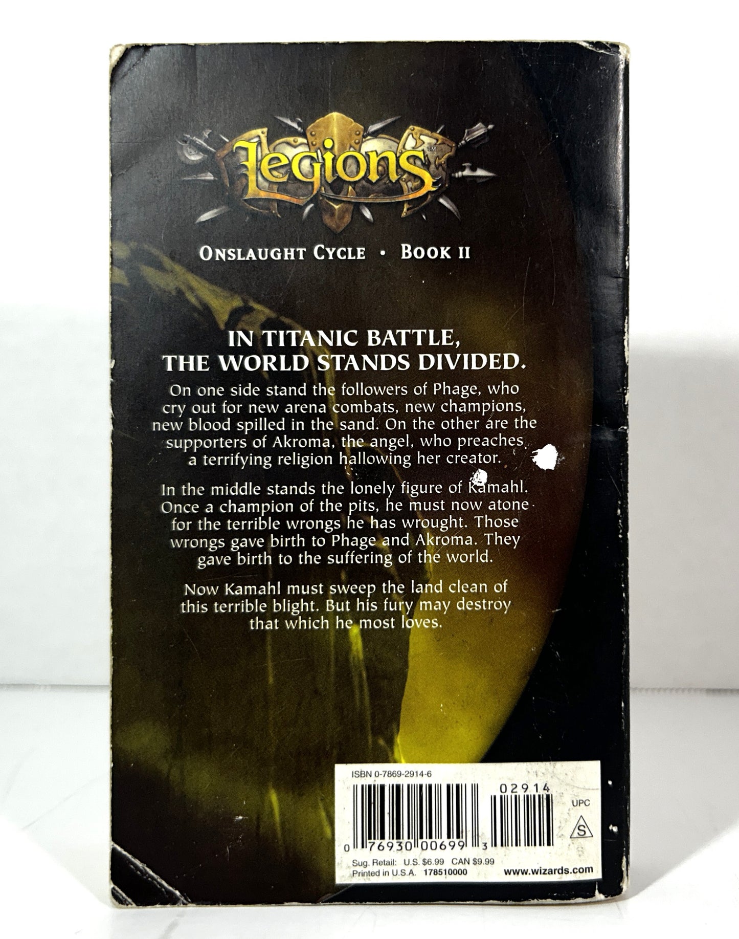 Magic the Gathering: Legion (Onslaught Cycle Book #2) by J. Robert King 2003