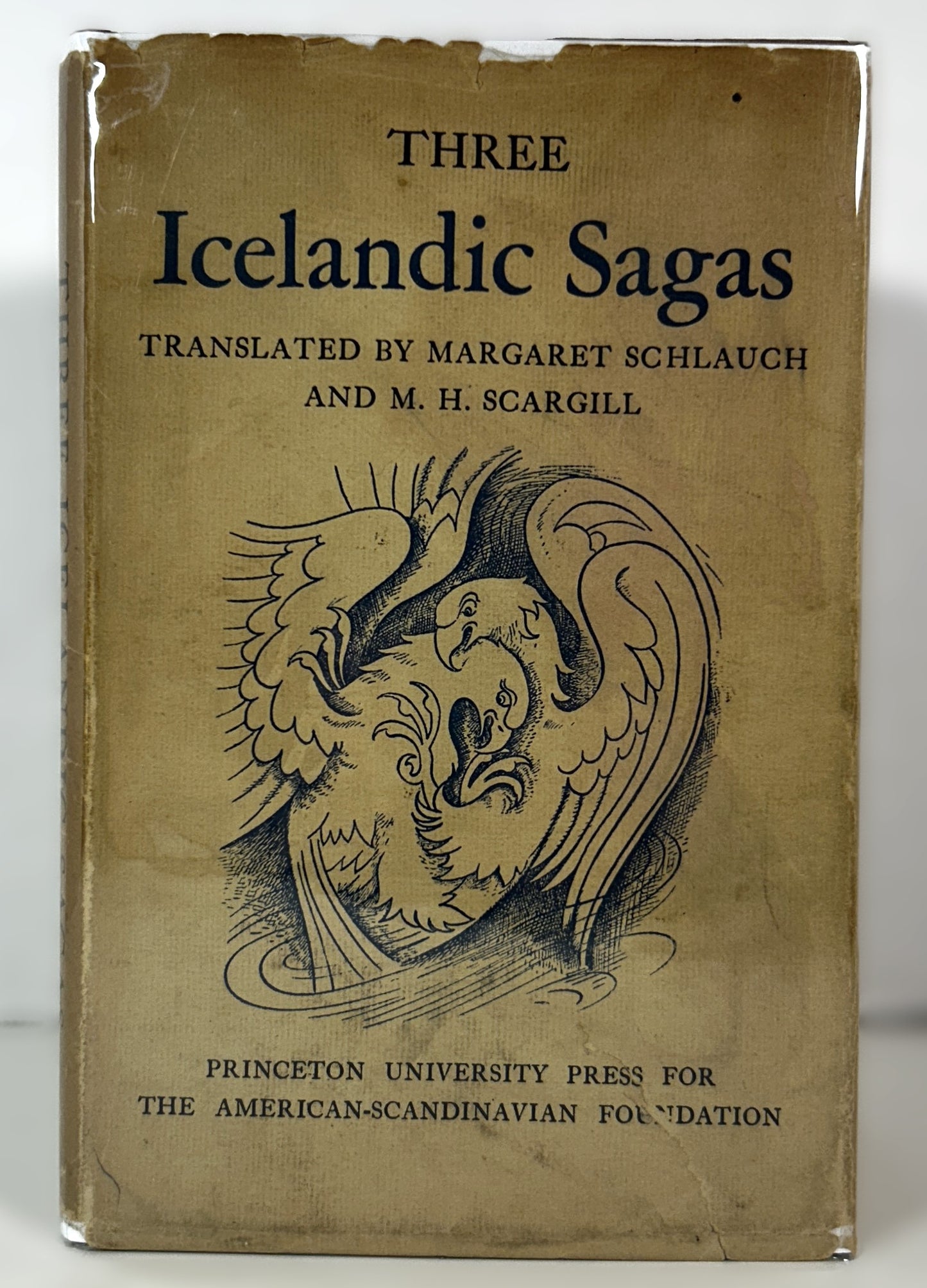 Three Icelandic Sagas translated by Margaret Schlauch 1950 Princeton University Press