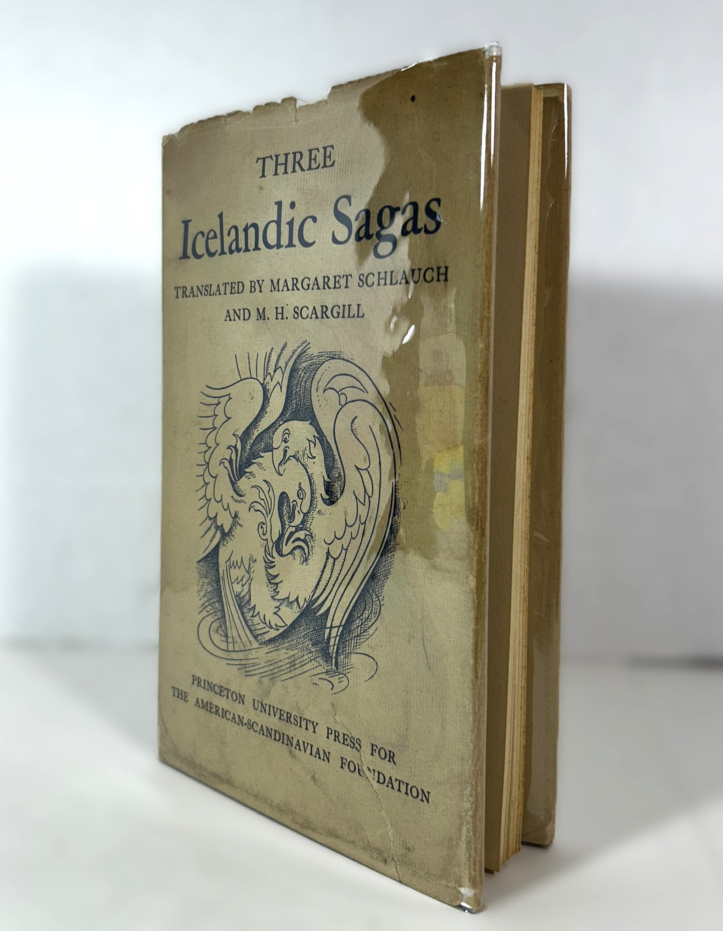 Three Icelandic Sagas translated by Margaret Schlauch 1950 Princeton University Press