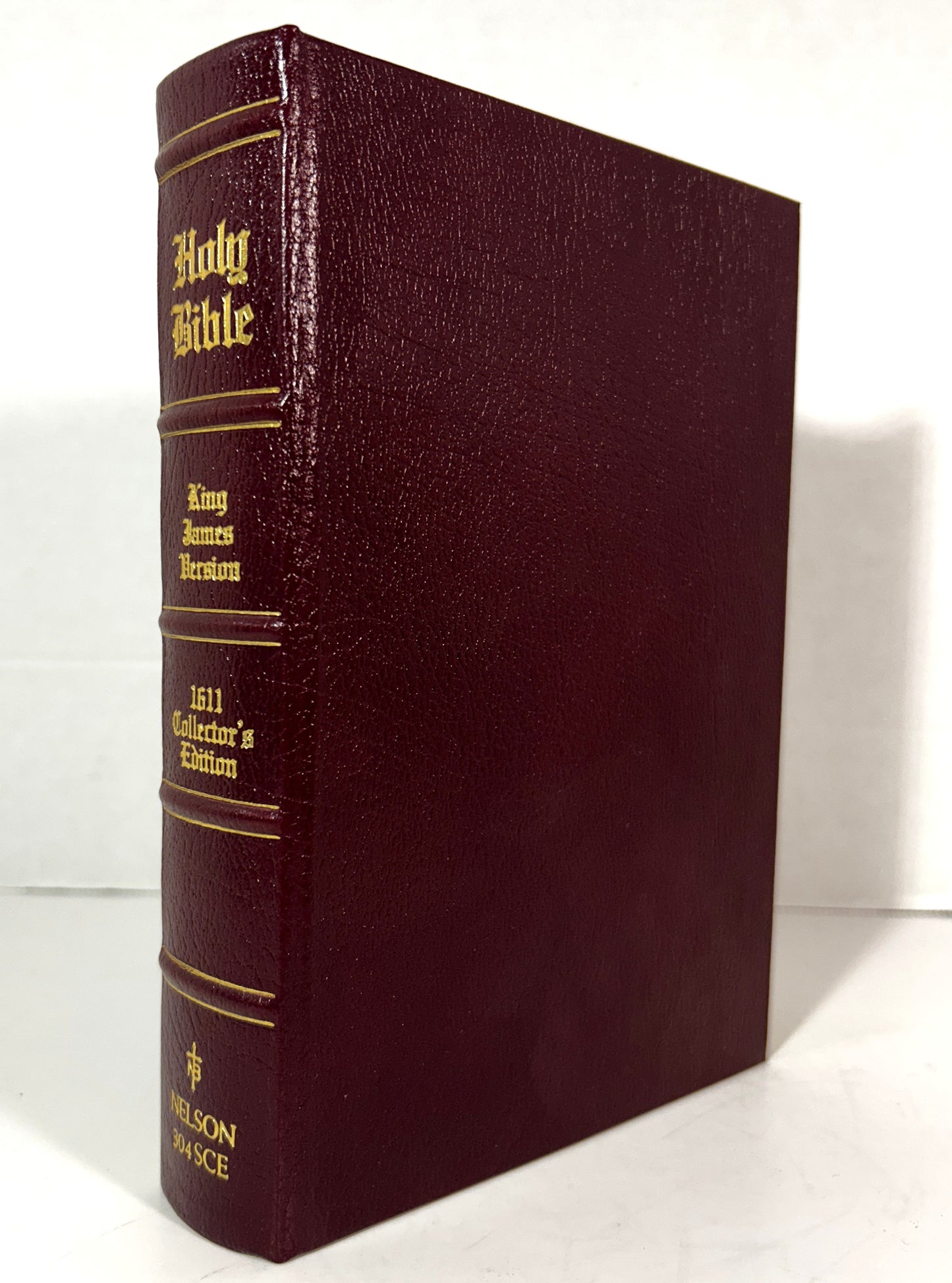 Holy Bible KJV 1611 Collector's Edition 1989 Full Leather w/ Slipcase