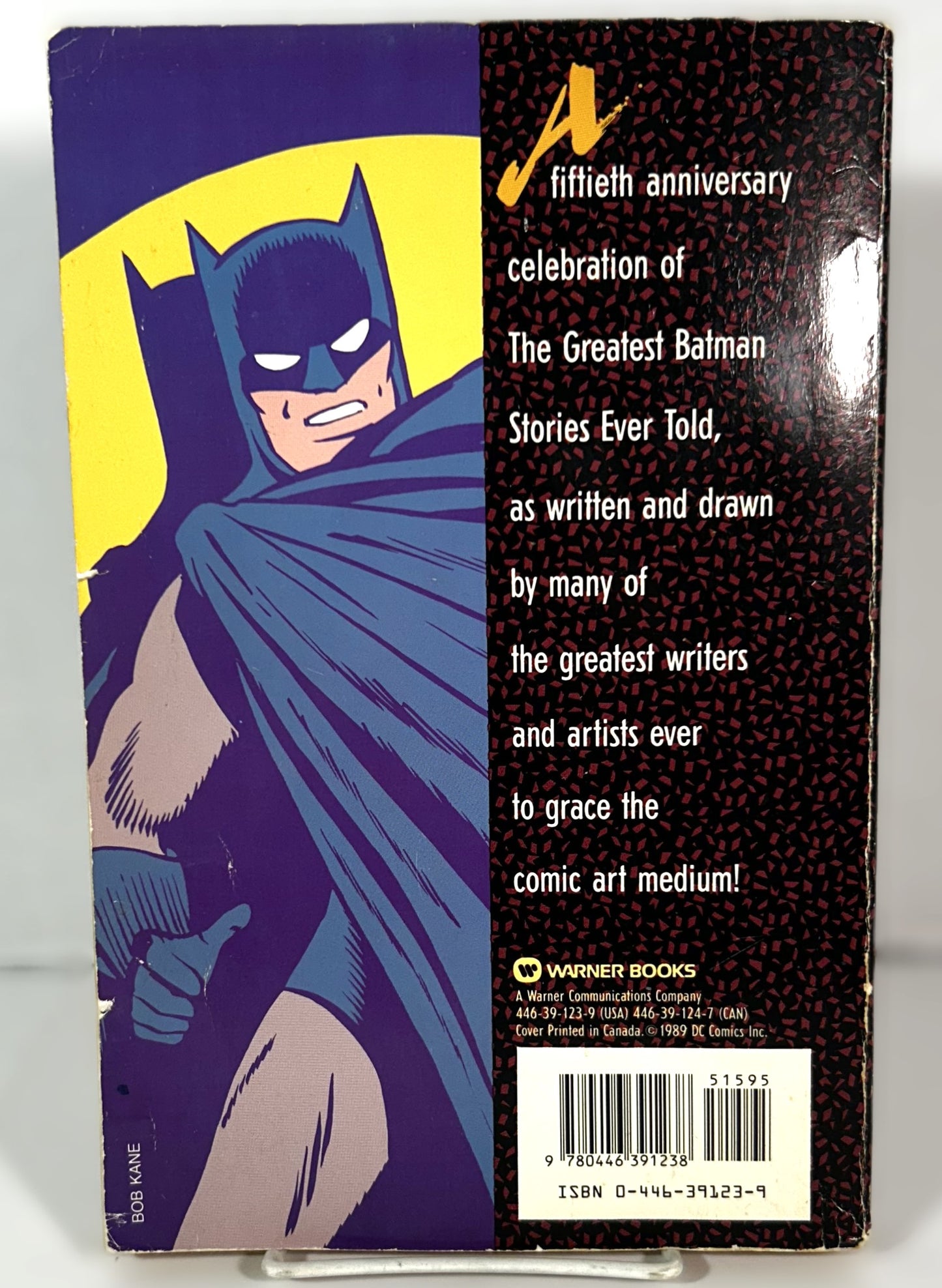 The Greatest Batman Stories Ever Told by Bob Kane 1988 3rd Printing