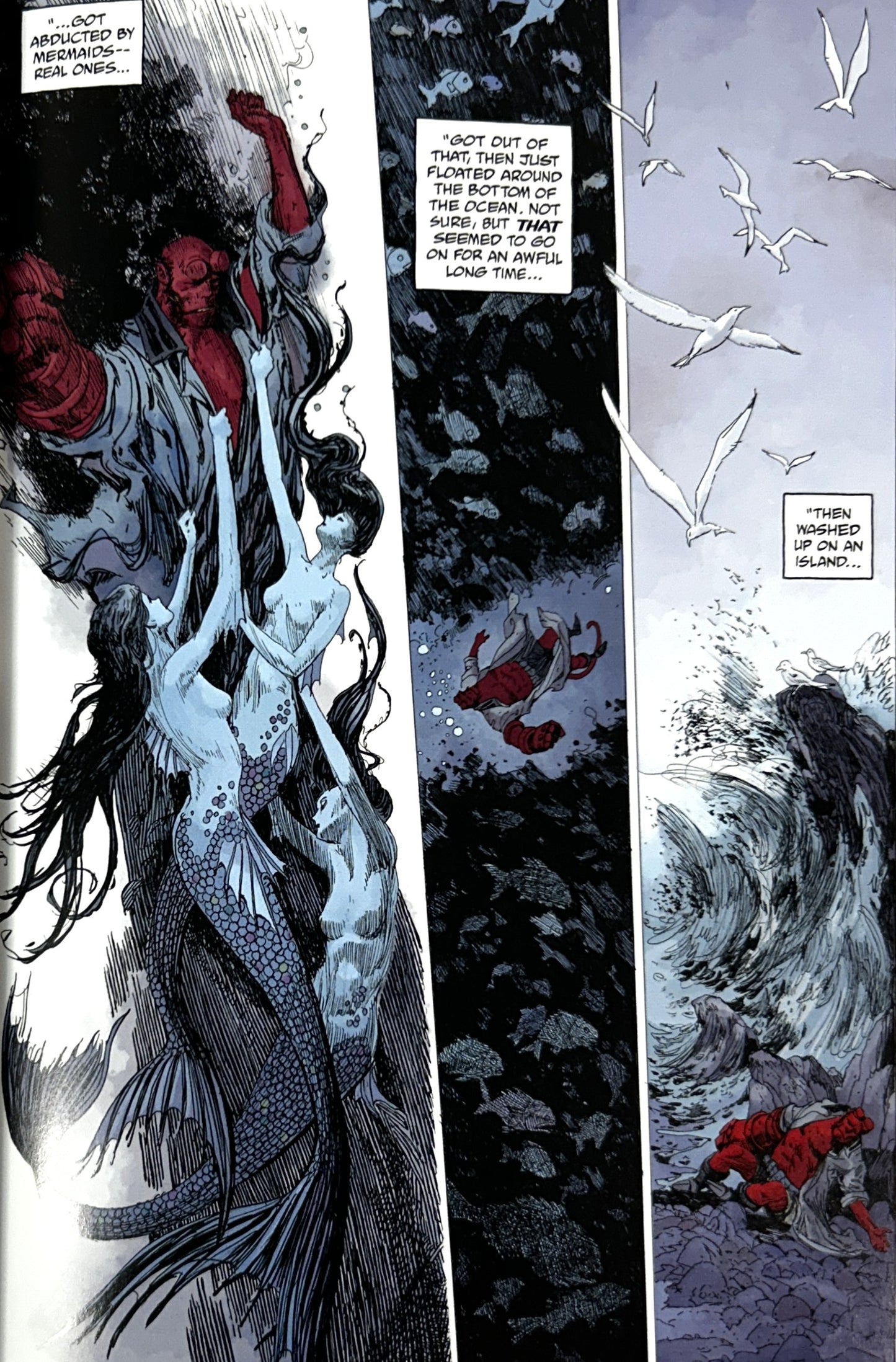 Hellboy: Into the Silent Sea by Mike Mignola 2017