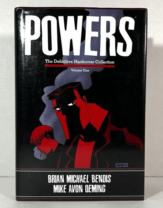 Powers: The Definitive Hardcover Collection Vol. 1 by Brian Michael Bendis 2005 1st Print SIGNED