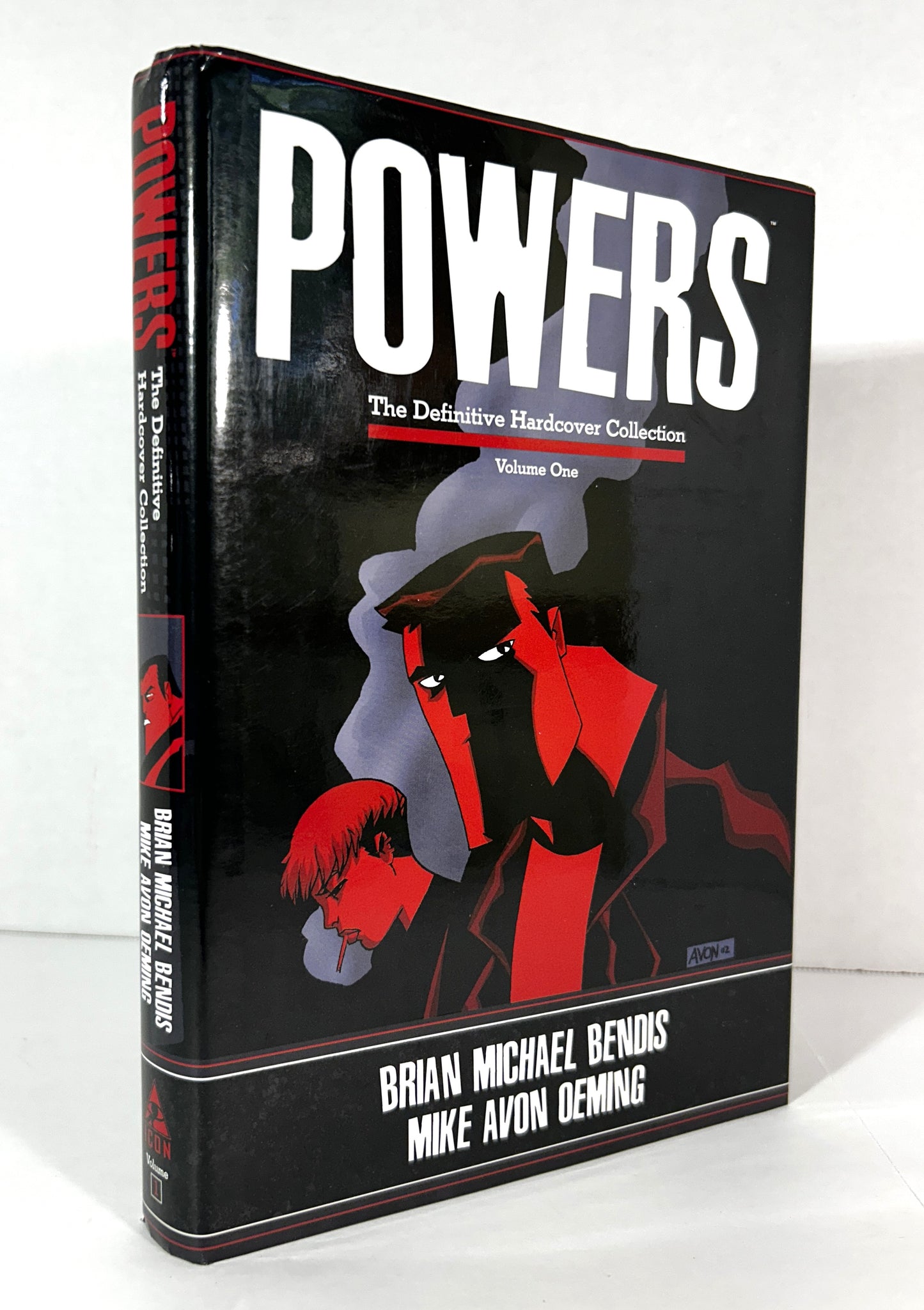Powers: The Definitive Hardcover Collection Vol. 1 by Brian Michael Bendis 2005 1st Print SIGNED