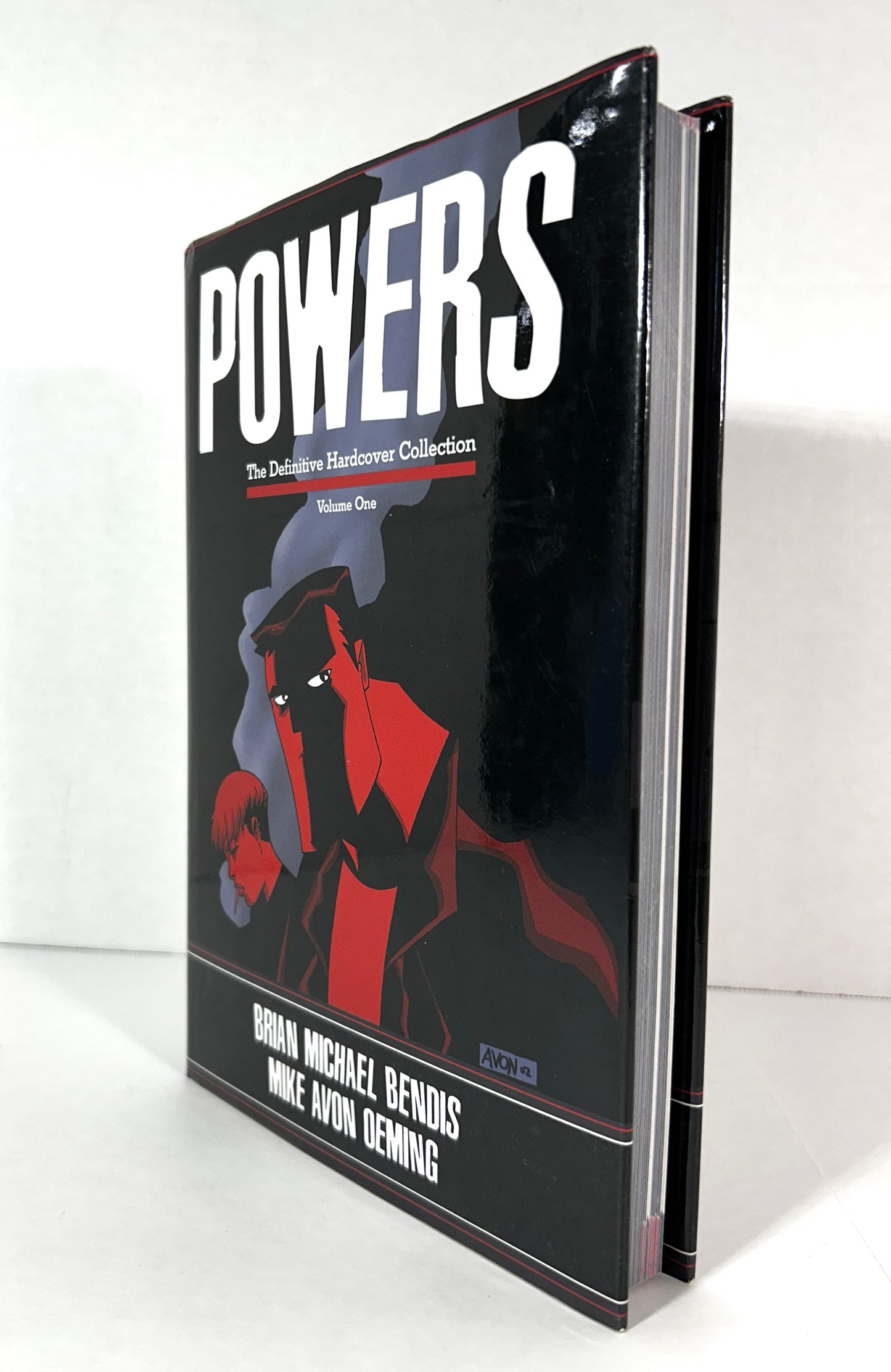 Powers: The Definitive Hardcover Collection Vol. 1 by Brian Michael Bendis 2005 1st Print SIGNED