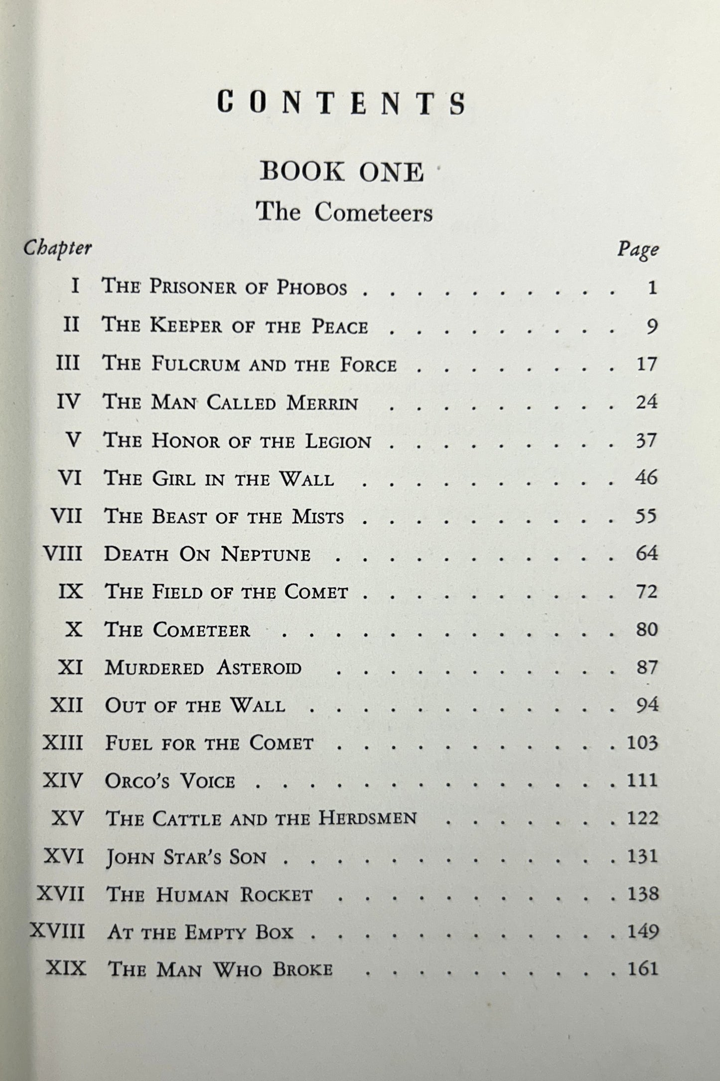 The Cometeers by Jack Williamson 1950 1st Edition