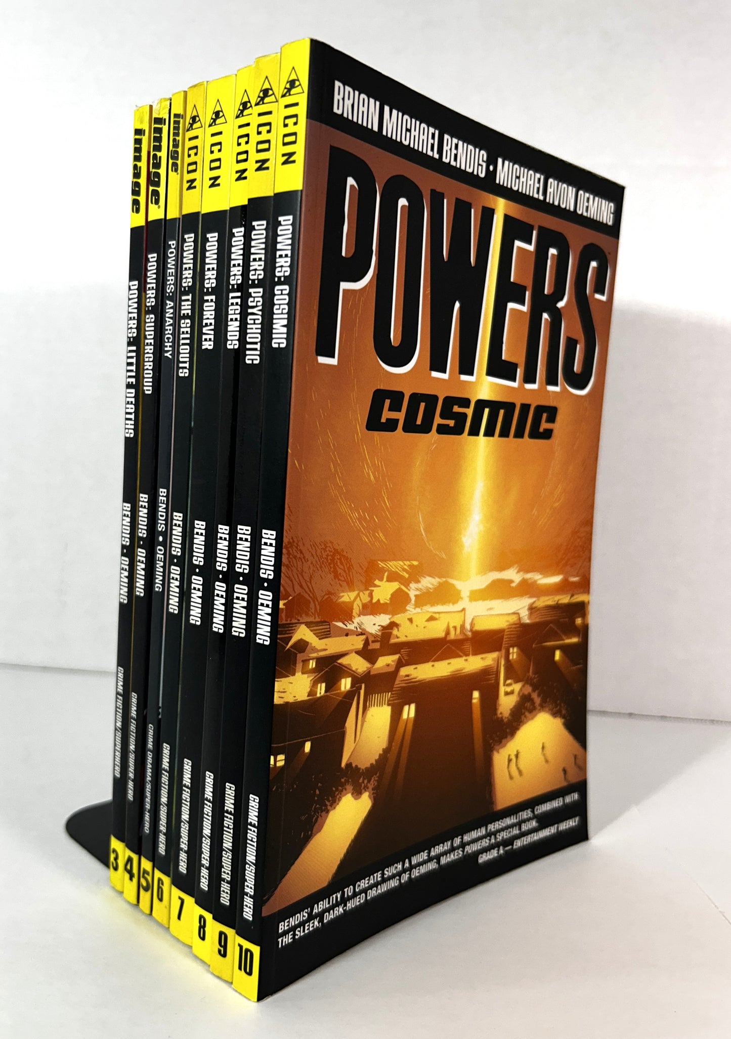 Set of 8 Powers by Brian Michael Bendis 2002-2007