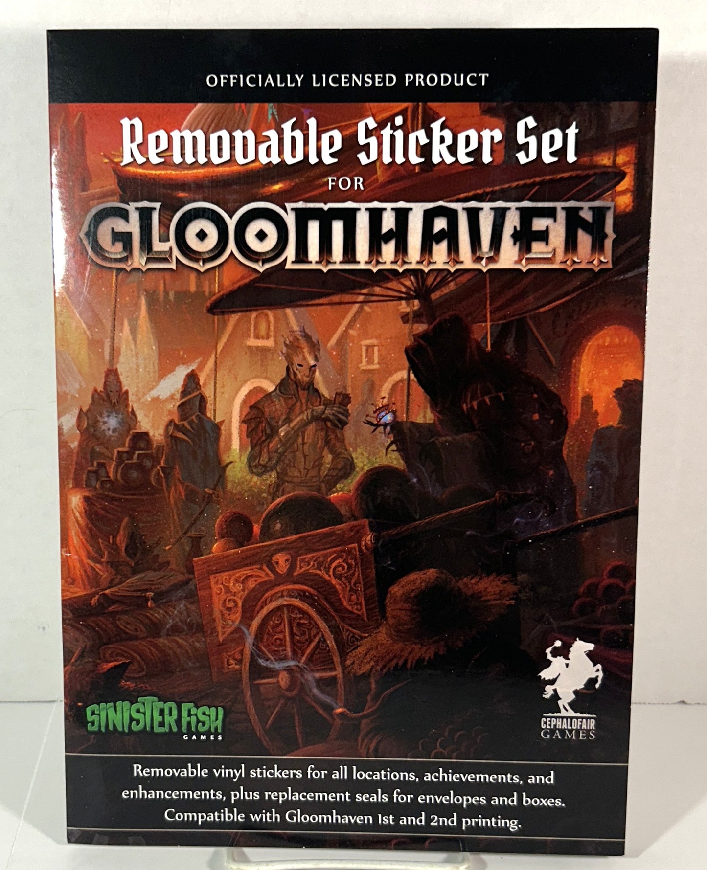 Removable Sticker Set for Gloomhaven