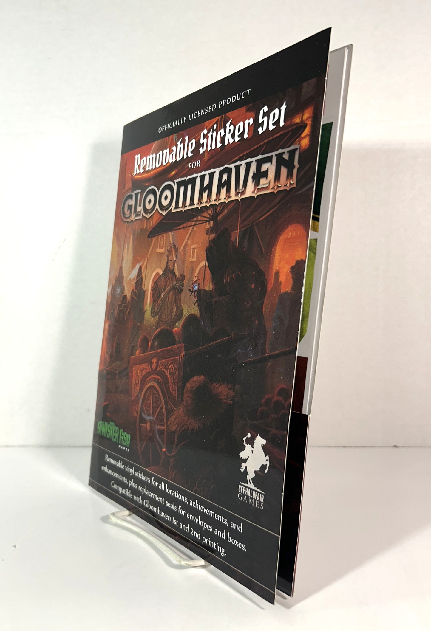 Removable Sticker Set for Gloomhaven